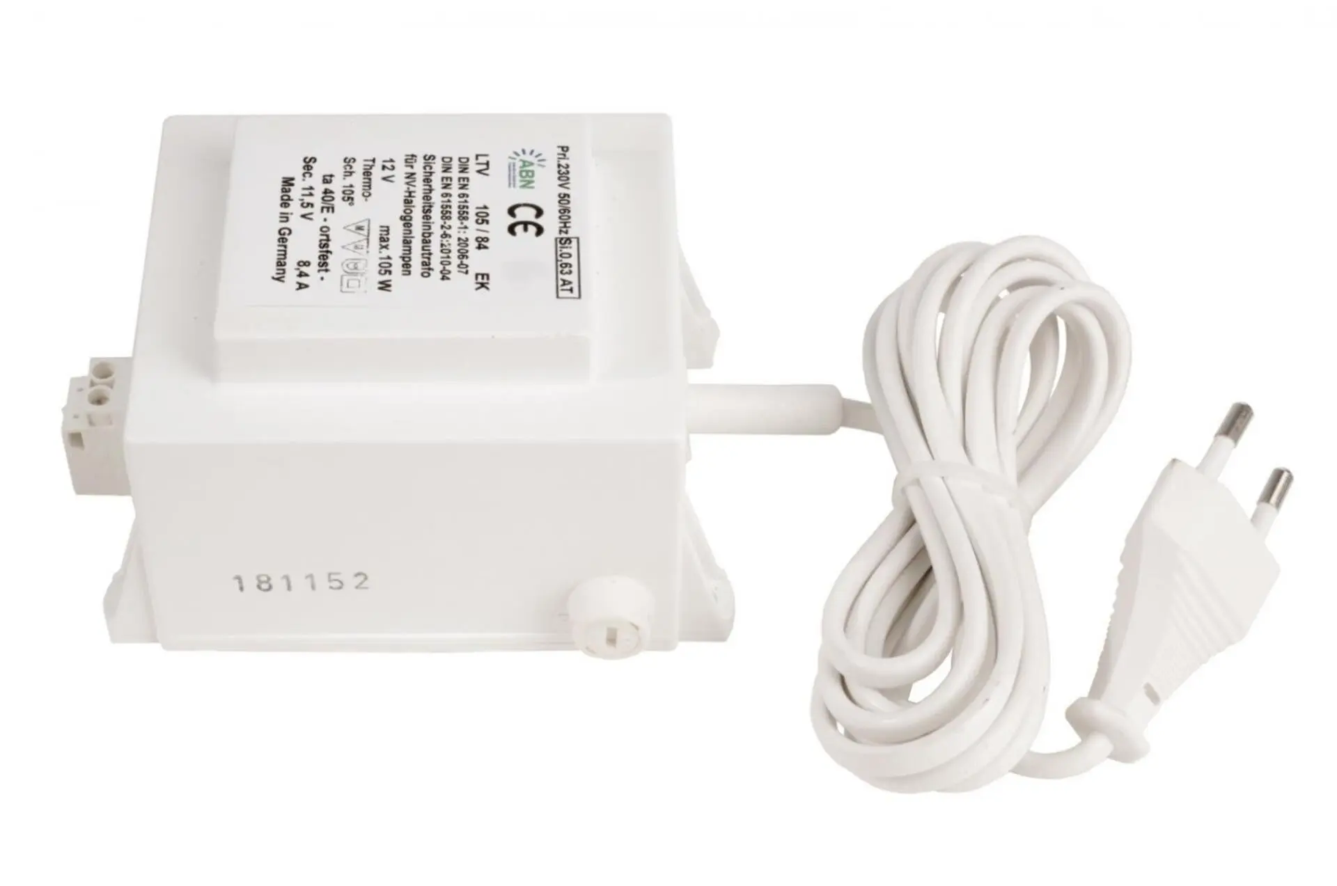 Deko-Light ABN napájení ABN 105VA konvenční konstantní napětí IP20 stmívatelné 12V AC 105,00 W 000107