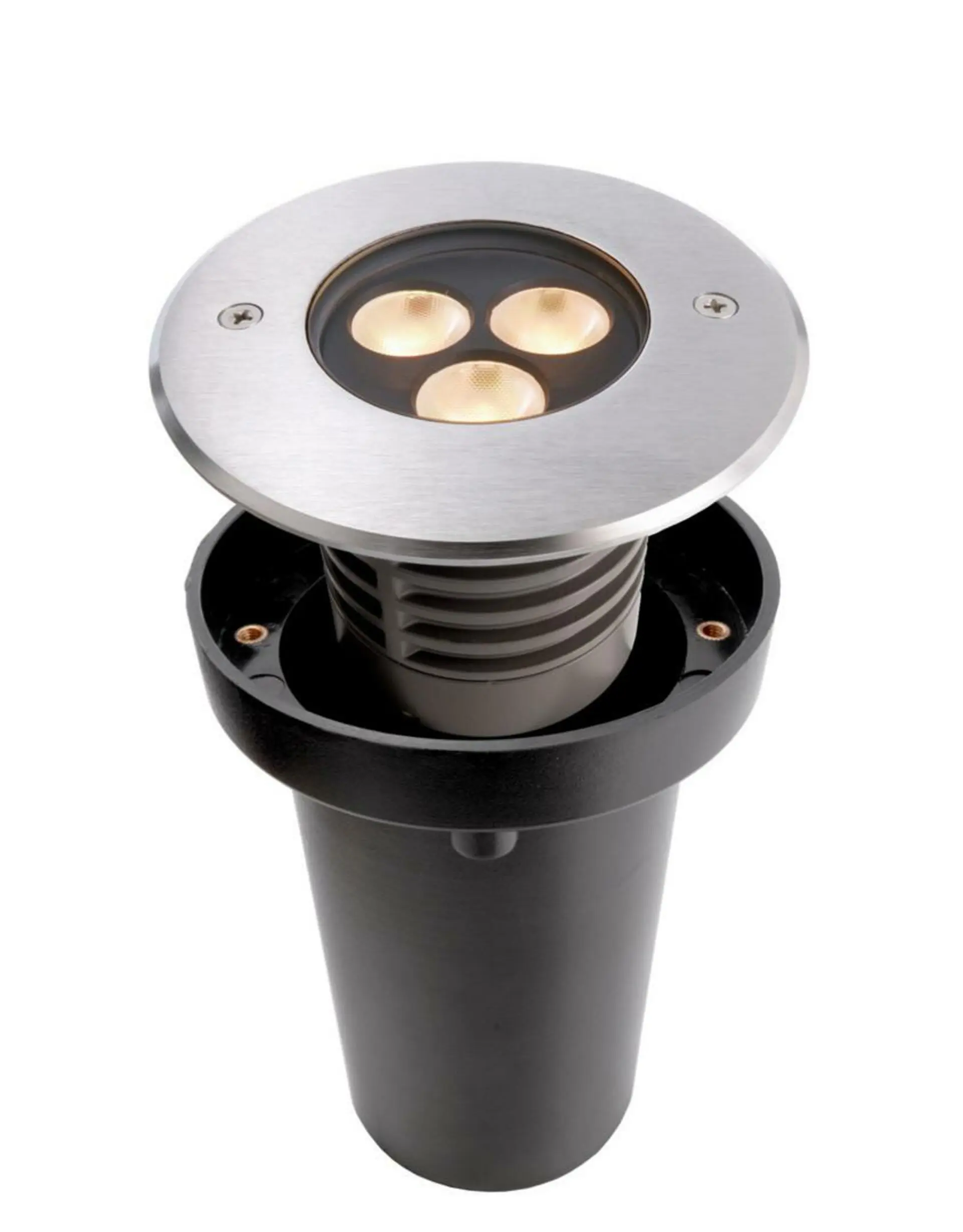 Deko-Light zemní svítidlo I WW 24V DC 5,80 W 3000 K 370 lm stříbrná 100133