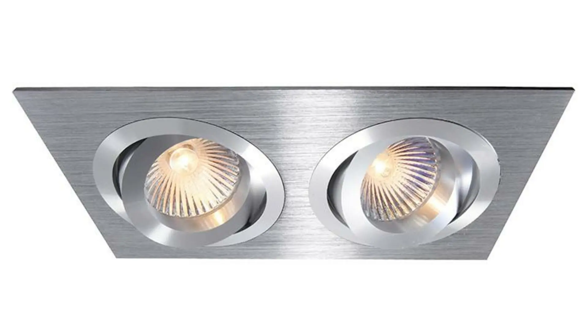 Deko-Light Kapego stropní vestavné svítidlo 12V AC/DC GU5.3 / MR16 2x max. 50,00 W 175 mm stříbrná 111821