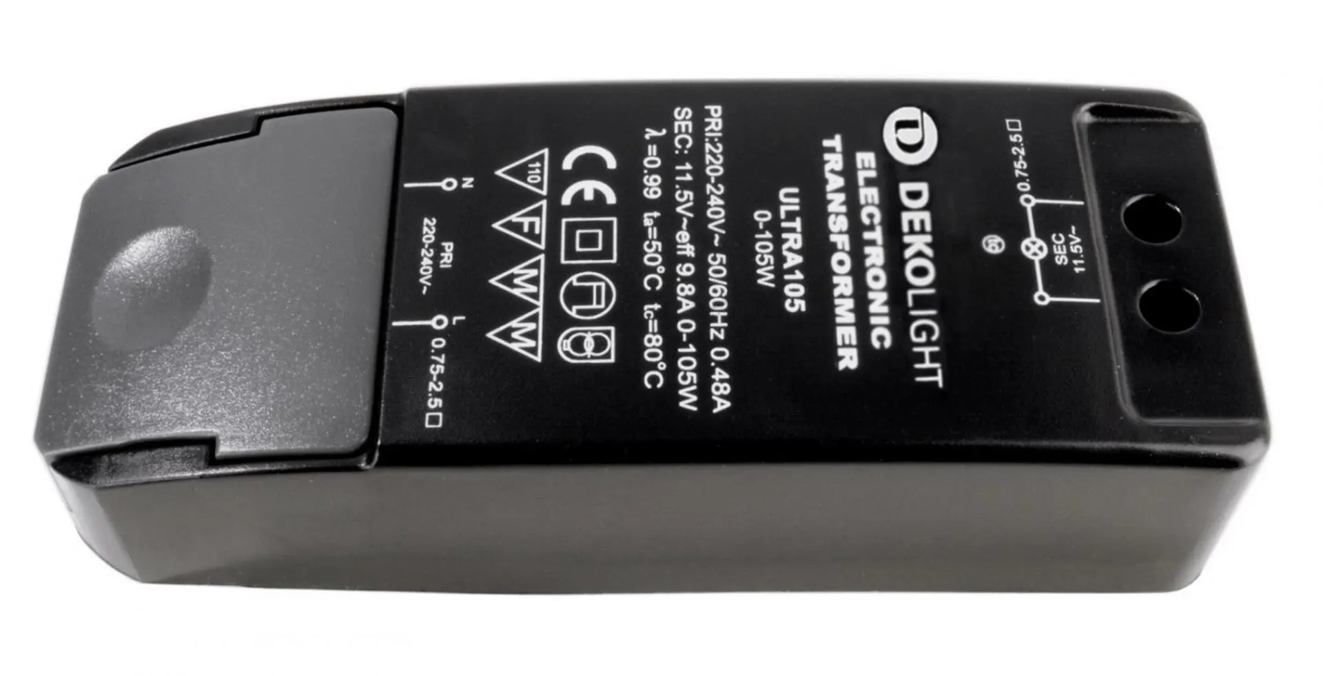 IMPR 180529 Elektronický transformátor 0-105W - DEKOLIGHT