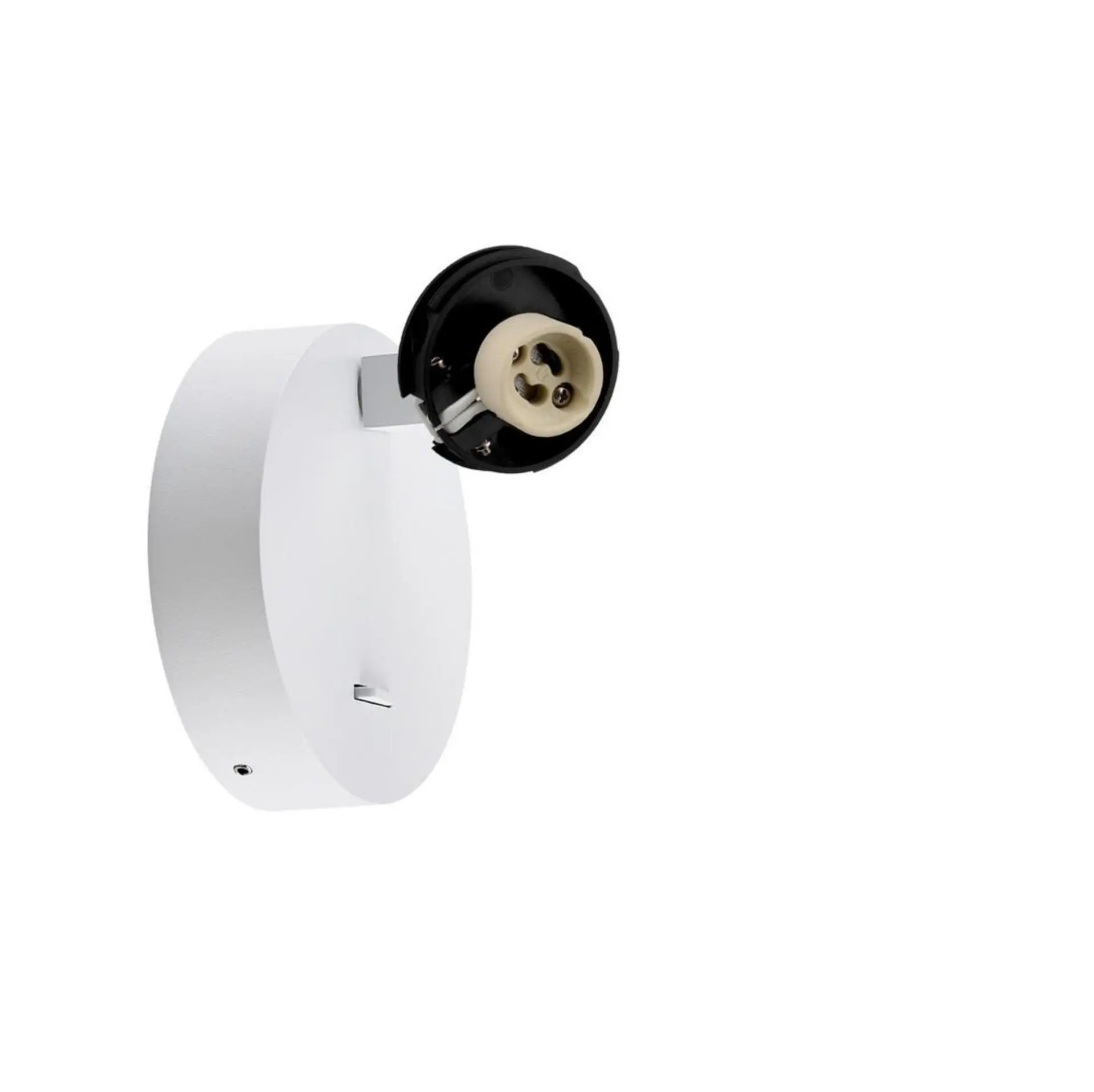 Deko-Light svítidlo na čtení - Can Tilt kulaté základna, 1x 7,5 W GU10, bílá 341349