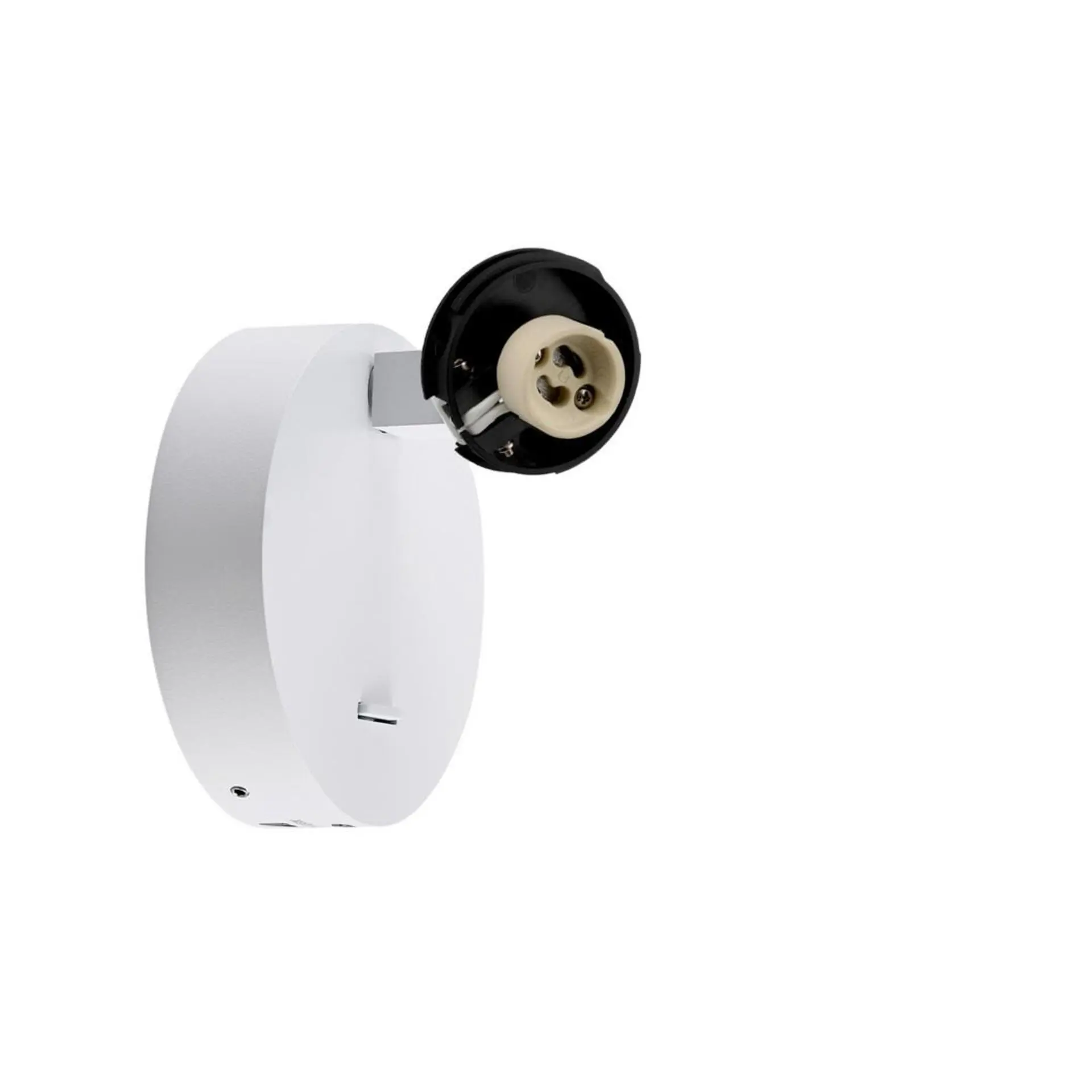 IMPR 341351 Deko-Light svítidlo na čtení Can Tilt kulaté USB základna, 1x 7,5 W GU10, bílá - DEKOLIGHT