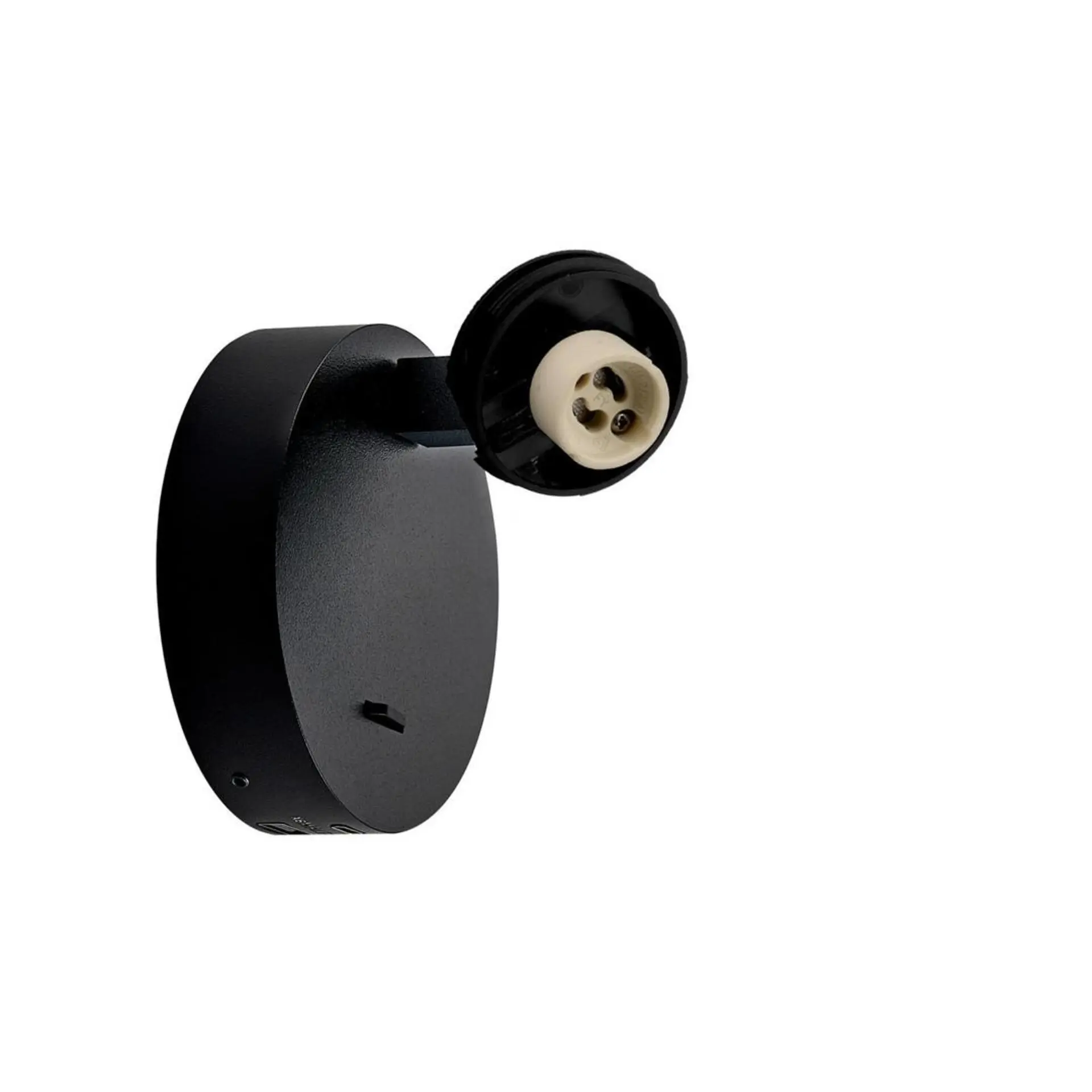 IMPR 341352 Deko-Light svítidlo na čtení Can Tilt kulaté USB základna, 1x 7,5 W GU10, černá - DEKOLIGHT