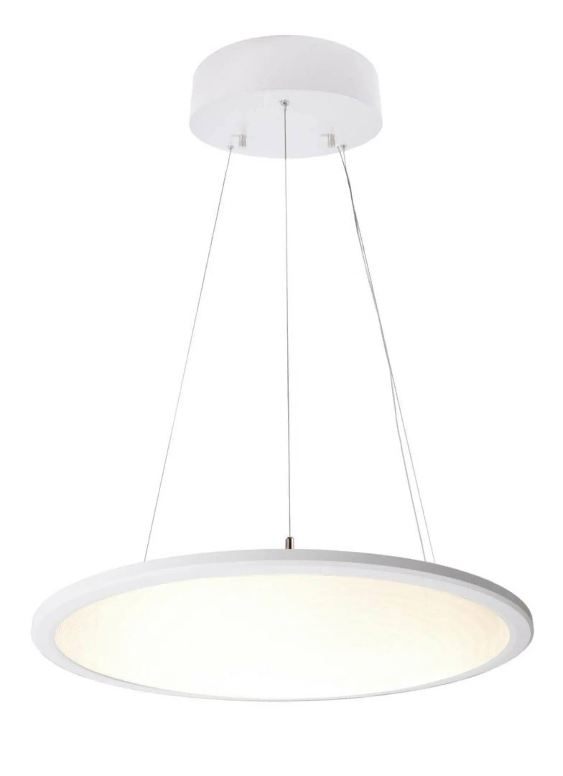 VÝPRODEJ VZORKU Deko-Light KapegoLED závěsné svítidlo LED Panel čiré kulaté 220-240V AC/50-60Hz 53,30 W 3000 K 5100 lm bílá 342091