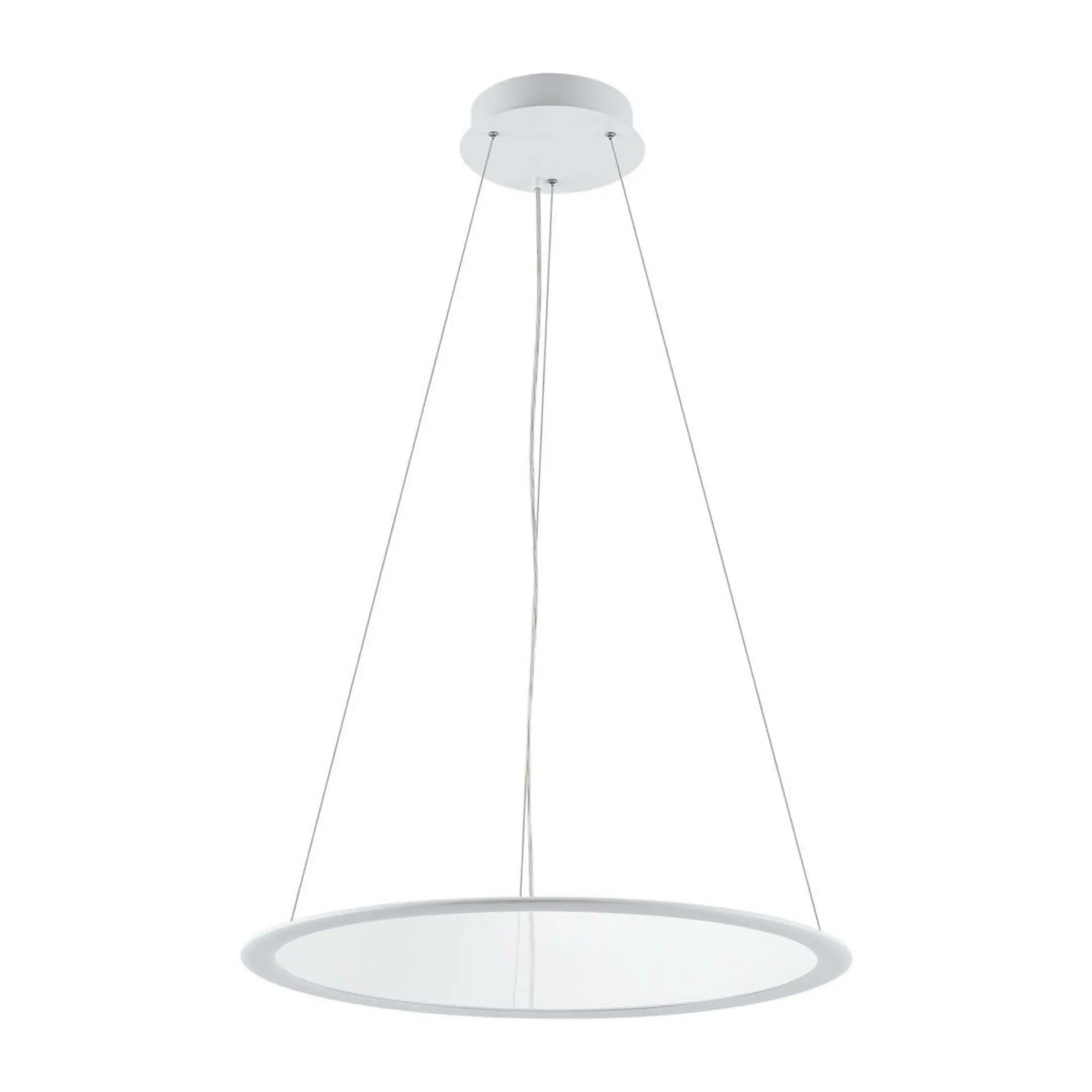 IMPR 342251 Deko-Light závěsné svítidlo - LED Panel, čiré kulaté, 50 W, DIM, 3000/3500/4000 K, bílá - DEKOLIGHT