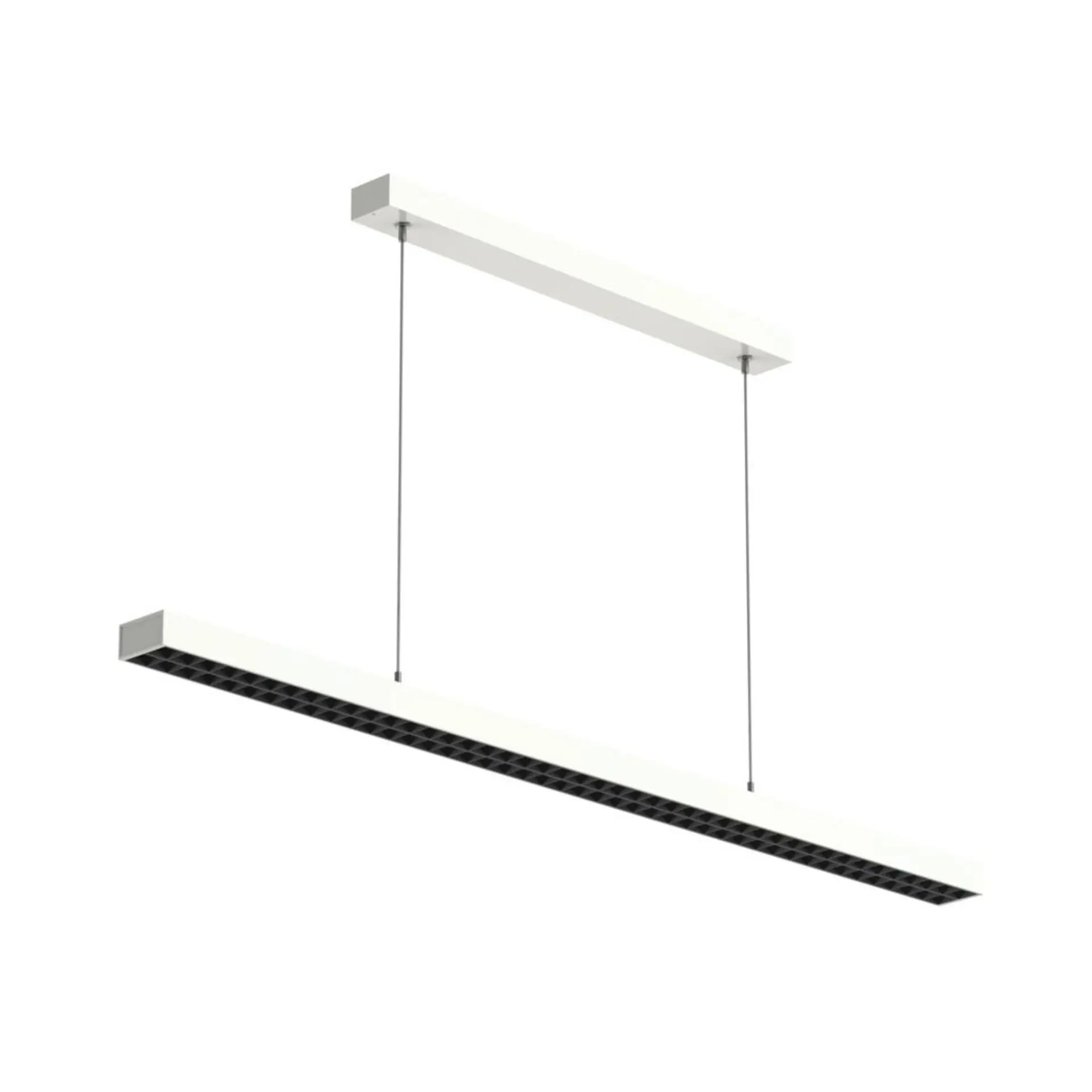 Deko-Light závěsné svítidlo Office Three Standard Up and Down, 56 W, DALI, 4000 K, bílá 342258