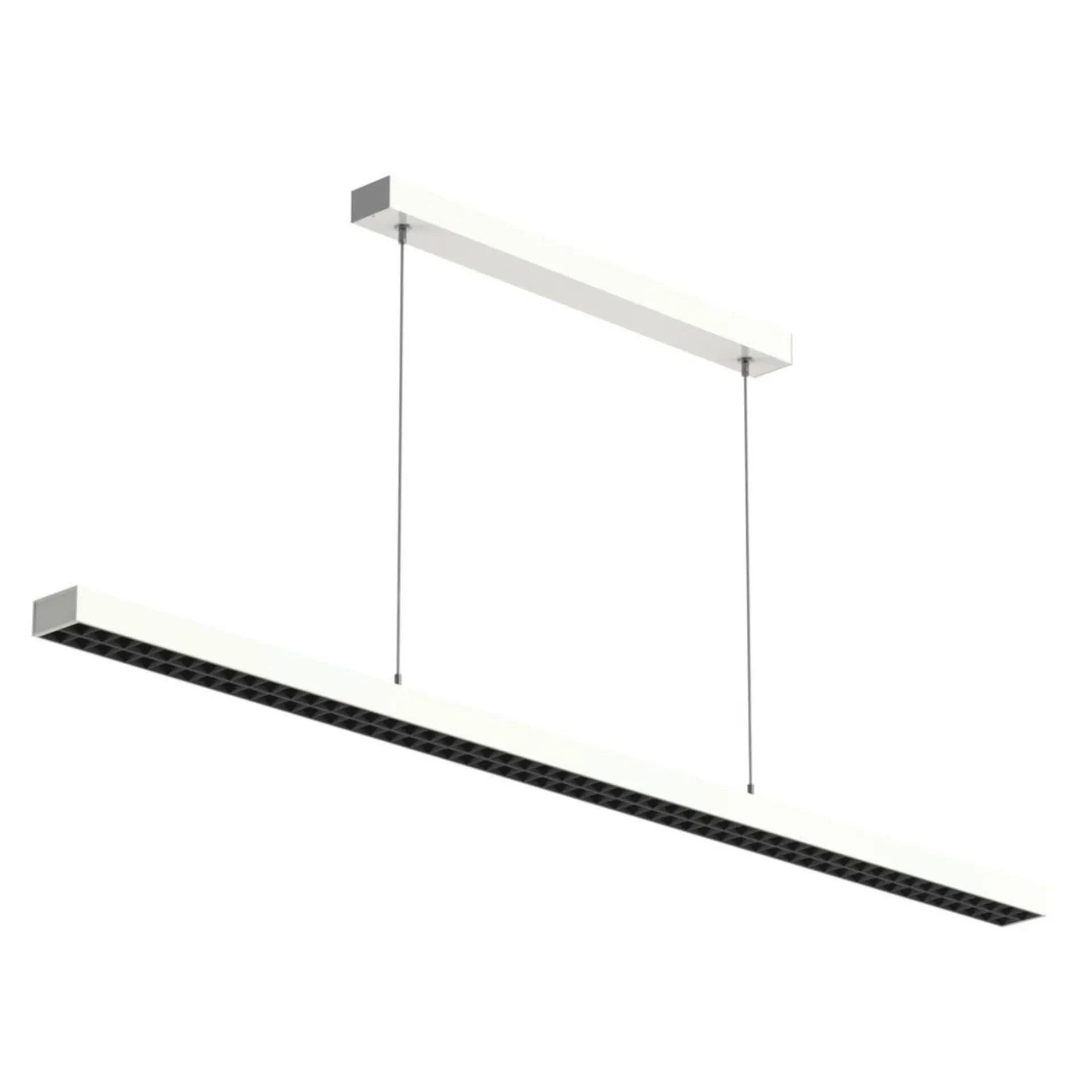 Deko-Light závěsné svítidlo Office Three Pro Up and Down, 77 W, DALI, 4000 K, bílá 342261