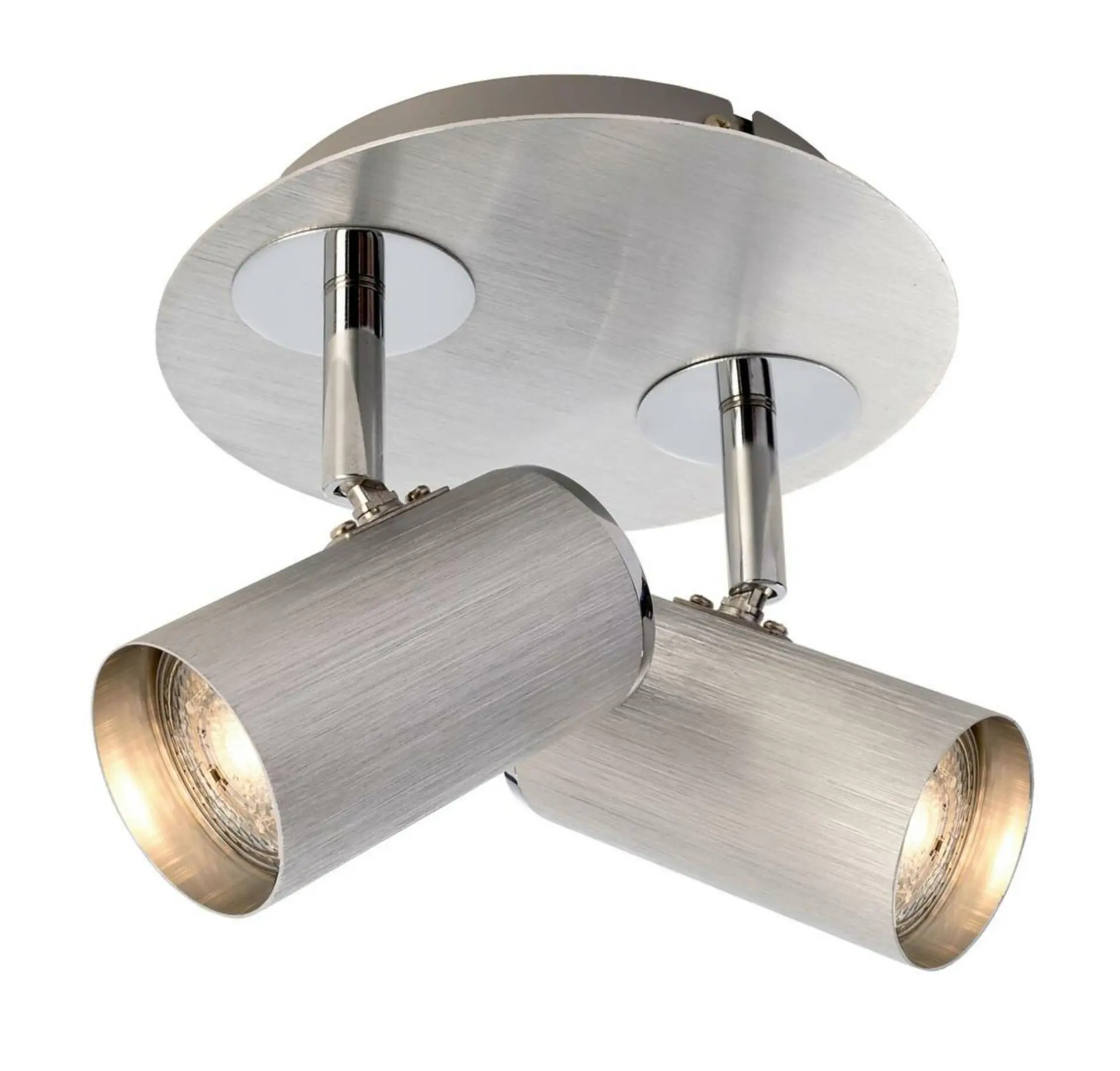IMPR 348086 Deko-Light stropní přisazené svítidlo Indi II 230V GU10 2x max. 50W stříbrná - DEKOLIGHT