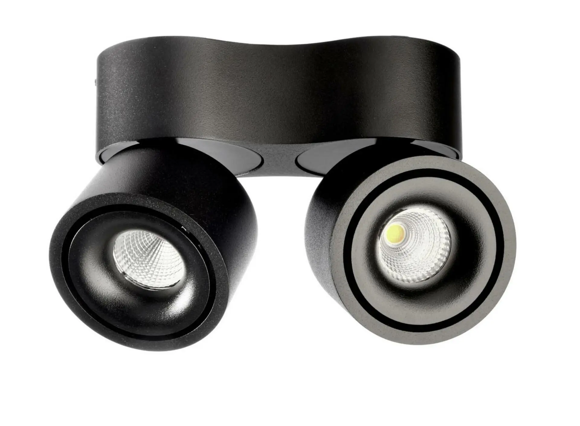 IMPR 348236 Deko-Light stropní přisazené svítidlo, Uni II Mini Double, Tilt, 21 W, DIM, 2700 K, 220-240V 1240 lm 160 mm černá - DEKOLIGHT