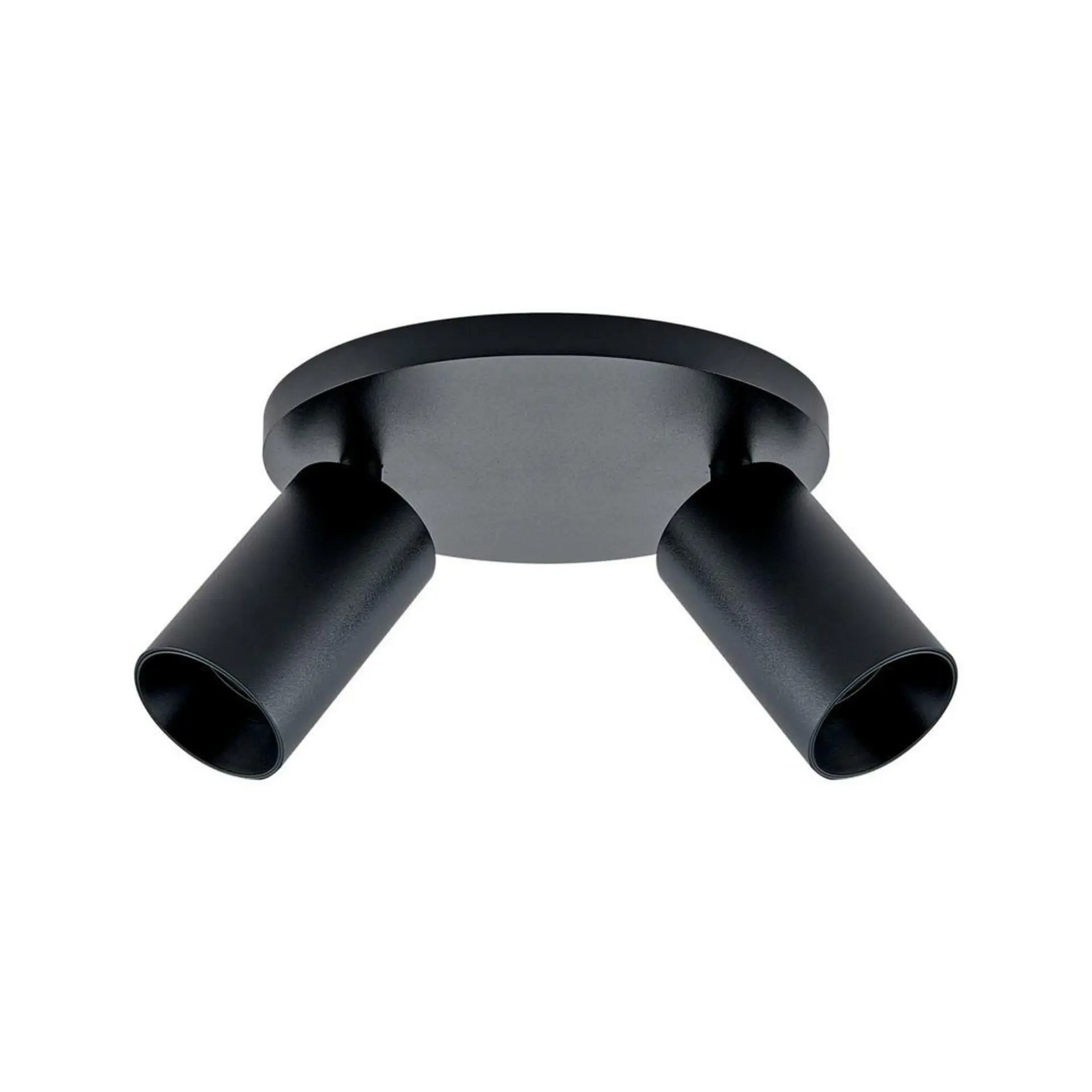Deko-Light stropní přisazené svítidlo - Can Tilt kulaté, 2x 7,5 W GU10, černá 348254