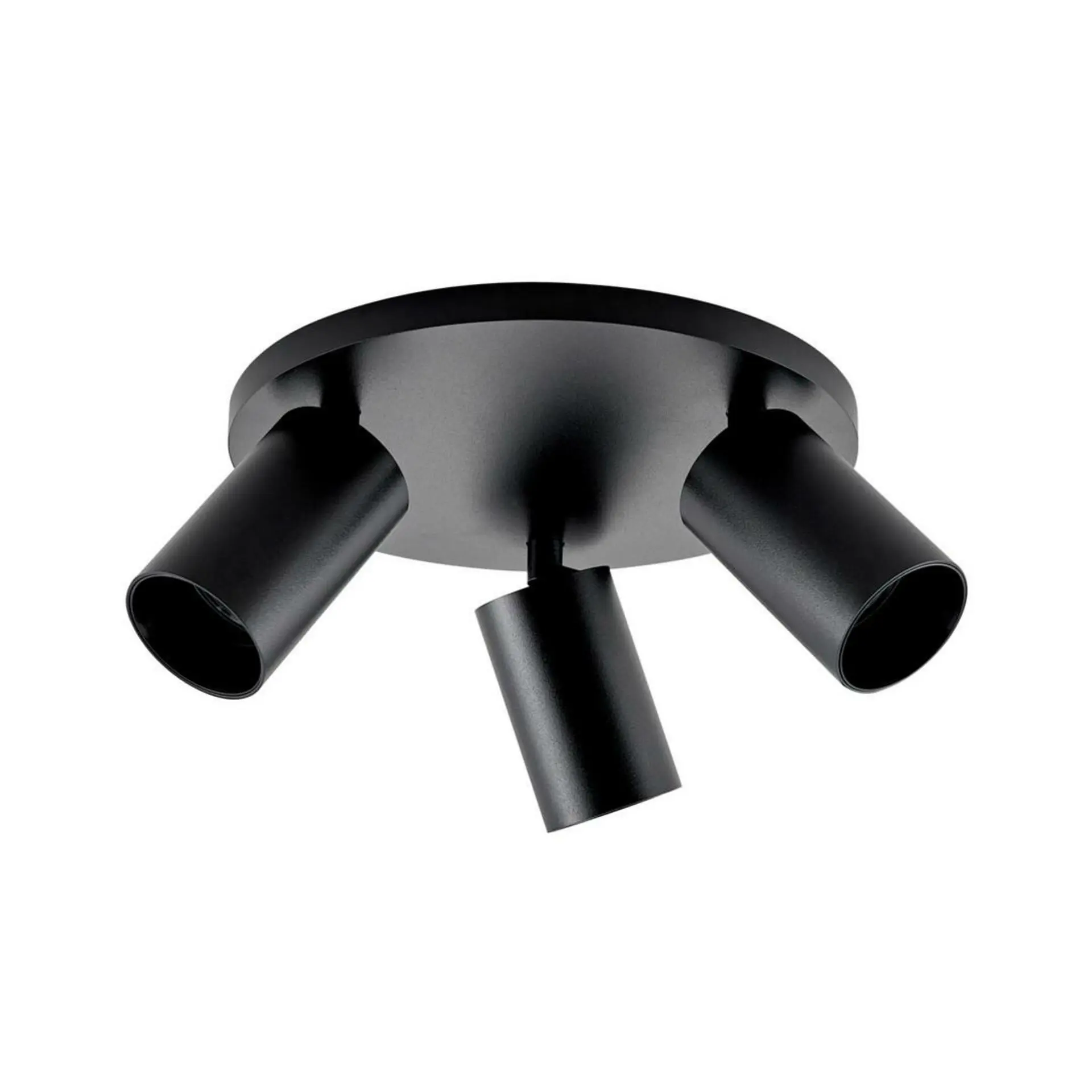 Deko-Light stropní přisazené svítidlo - Can Tilt kulaté, 3x 7,5 W GU10, černá 348256