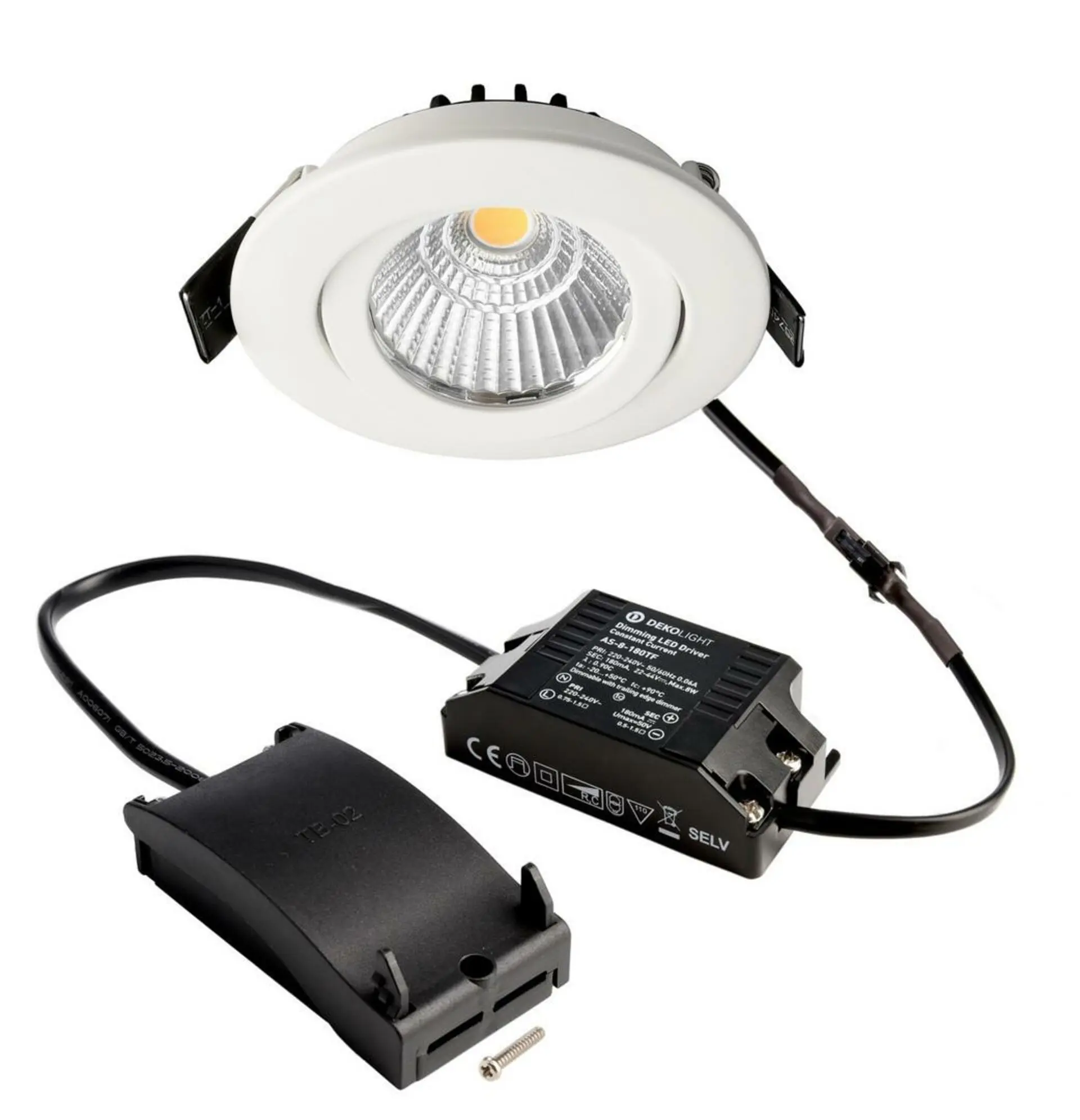 IMPR 565375 Deko-Light stropní vestavné svítidlo, Dione, 8,5 W, DIM, 2700 K, 220-240V 750 lm bílá - DEKOLIGHT