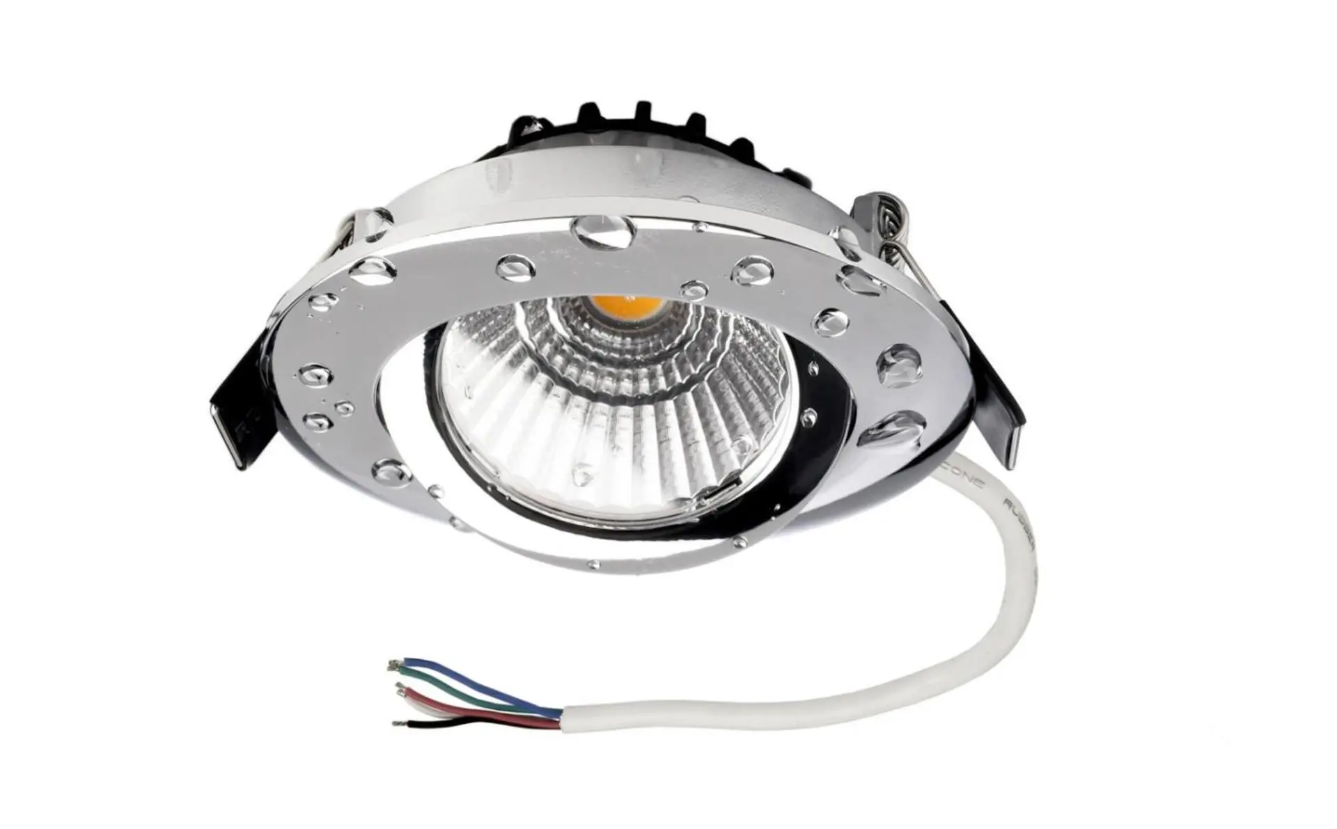 Deko-Light vestavné bodové svítidlo Dione IP44, 7W, RGB+3000 K, chrom 565453