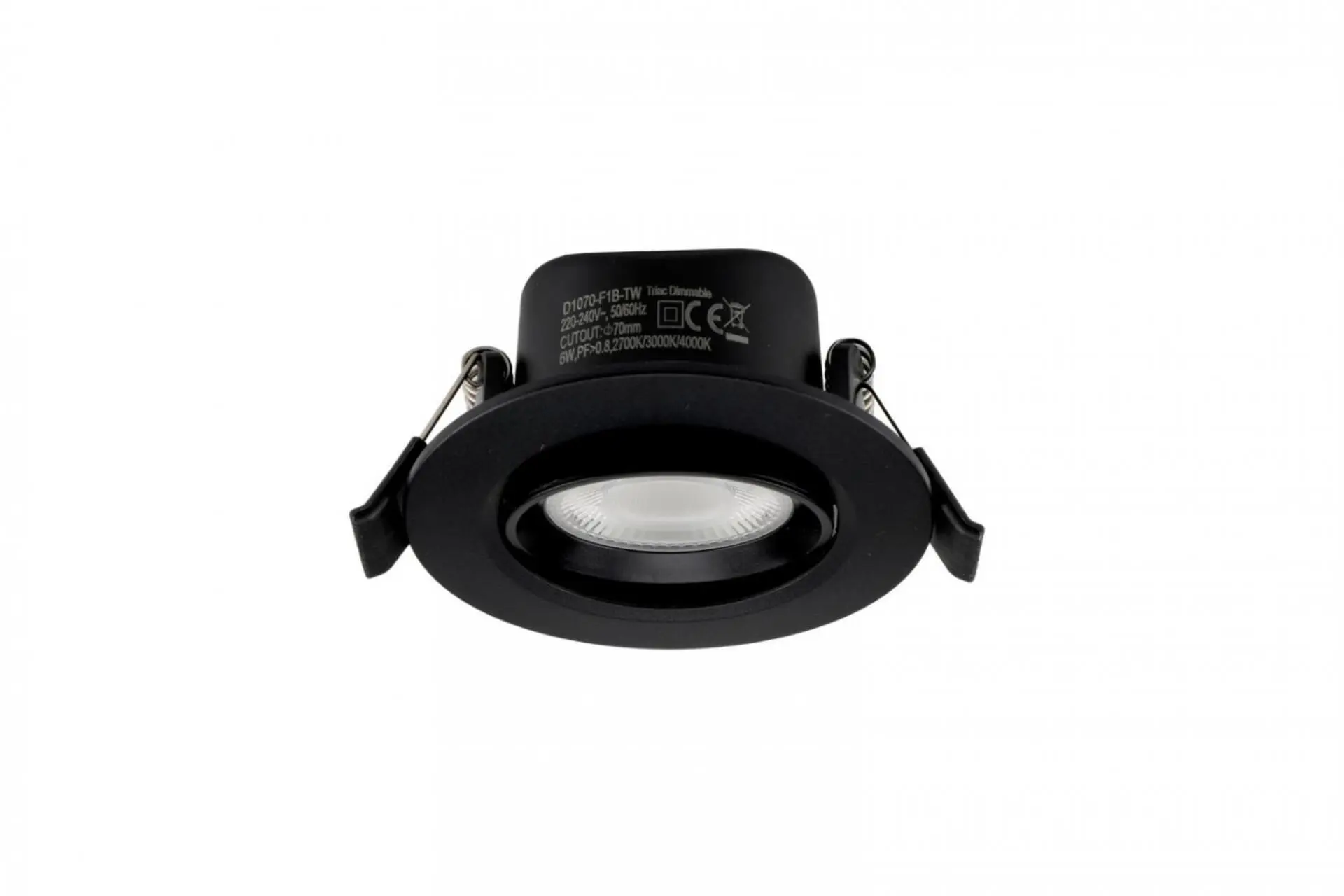 IMPR 565456 Deko-Light vestavné bodové svítidlo - Surtur Tilt 68, 6 W, DIM, 2700/3000/4000 K, černá - DEKOLIGHT
