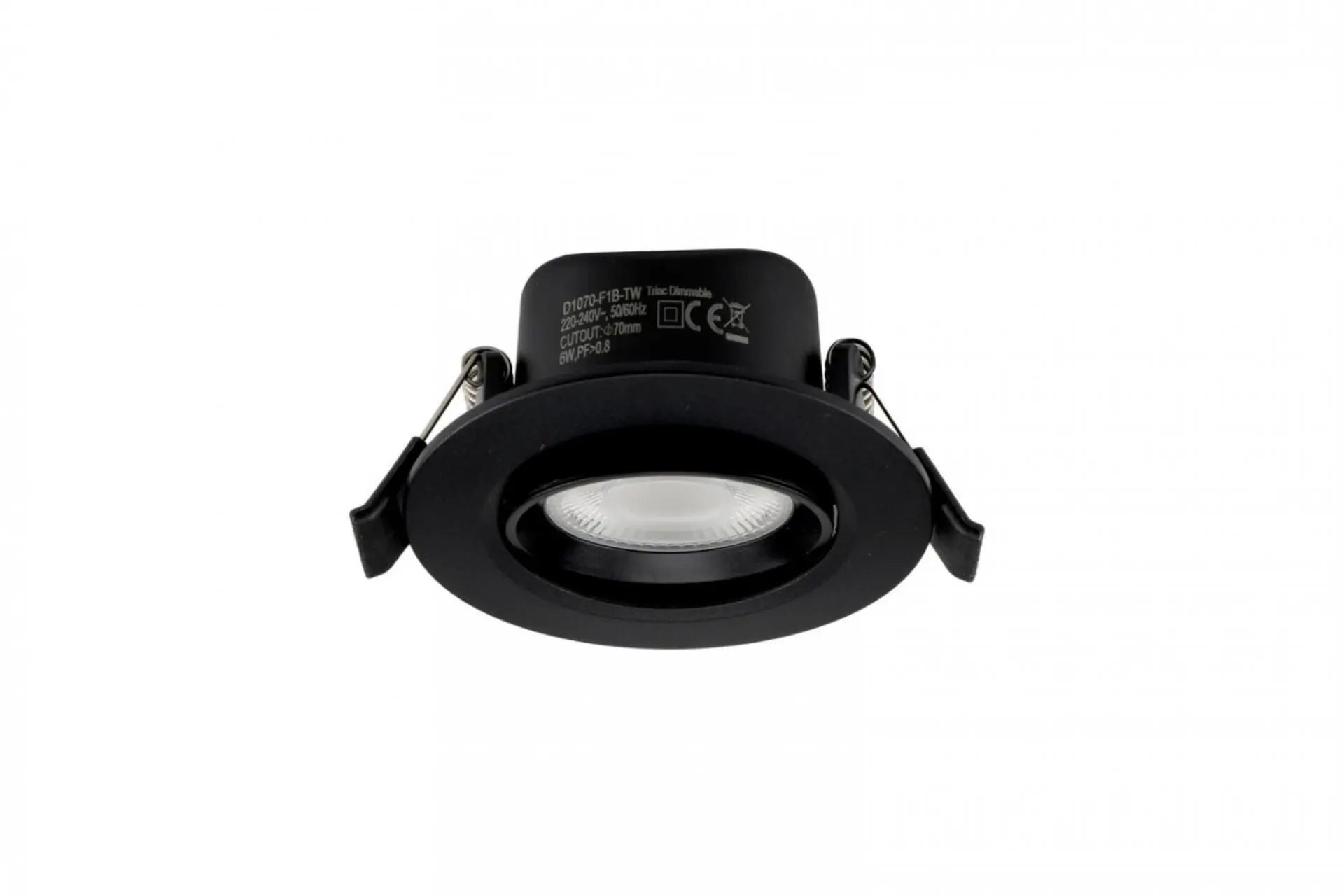 IMPR 565460 Deko-Light vestavné bodové svítidlo Surtur Tilt 68 6W DTW 1800-2700K černá - DEKOLIGHT