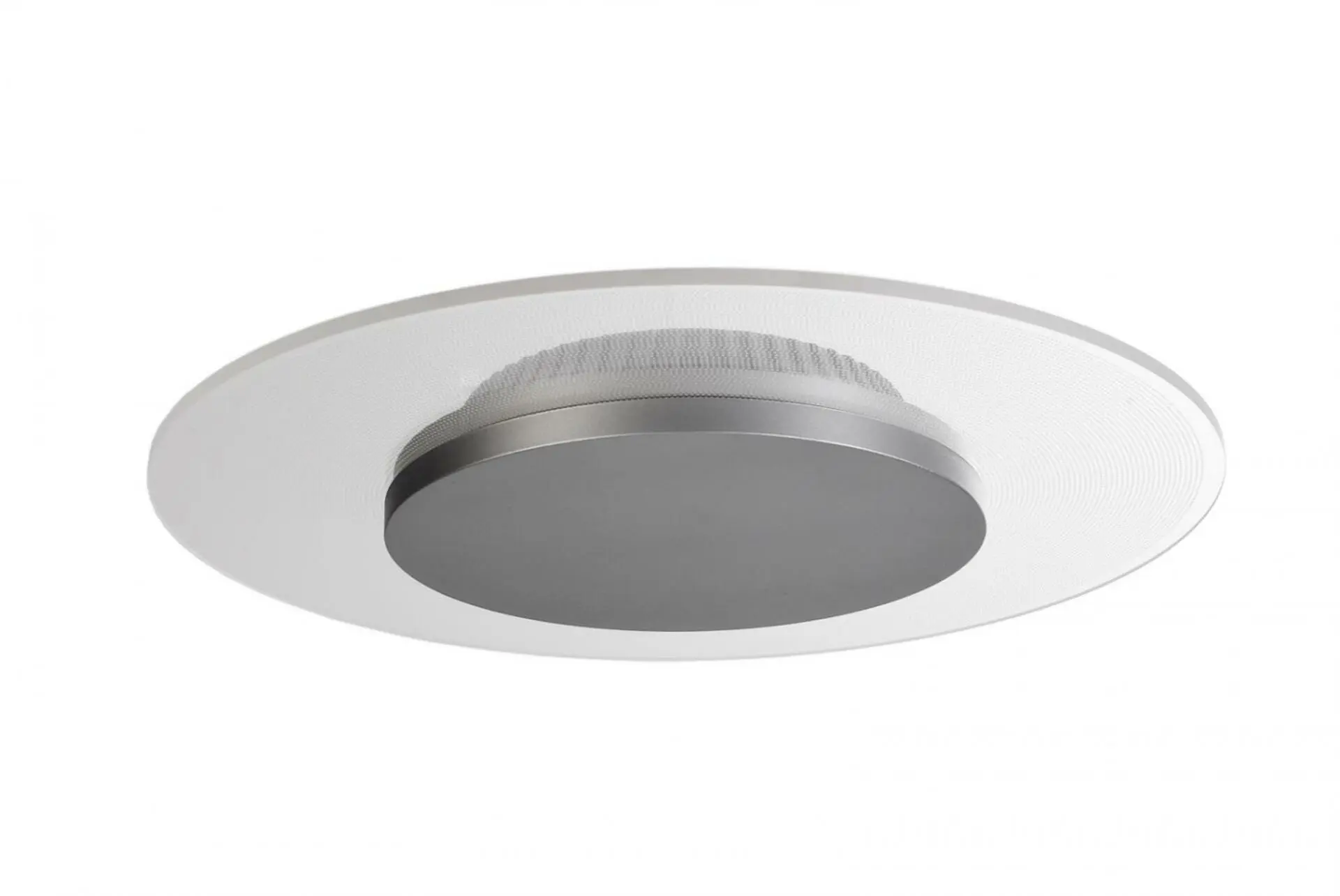 VÝPRODEJ VZORKU Deko-Light stropní přisazené svítidlo Zaniah 12W, kryt stříbrná 220-240V AC/50-60Hz 12,00 W 3000 K 1512 lm bílá 620033