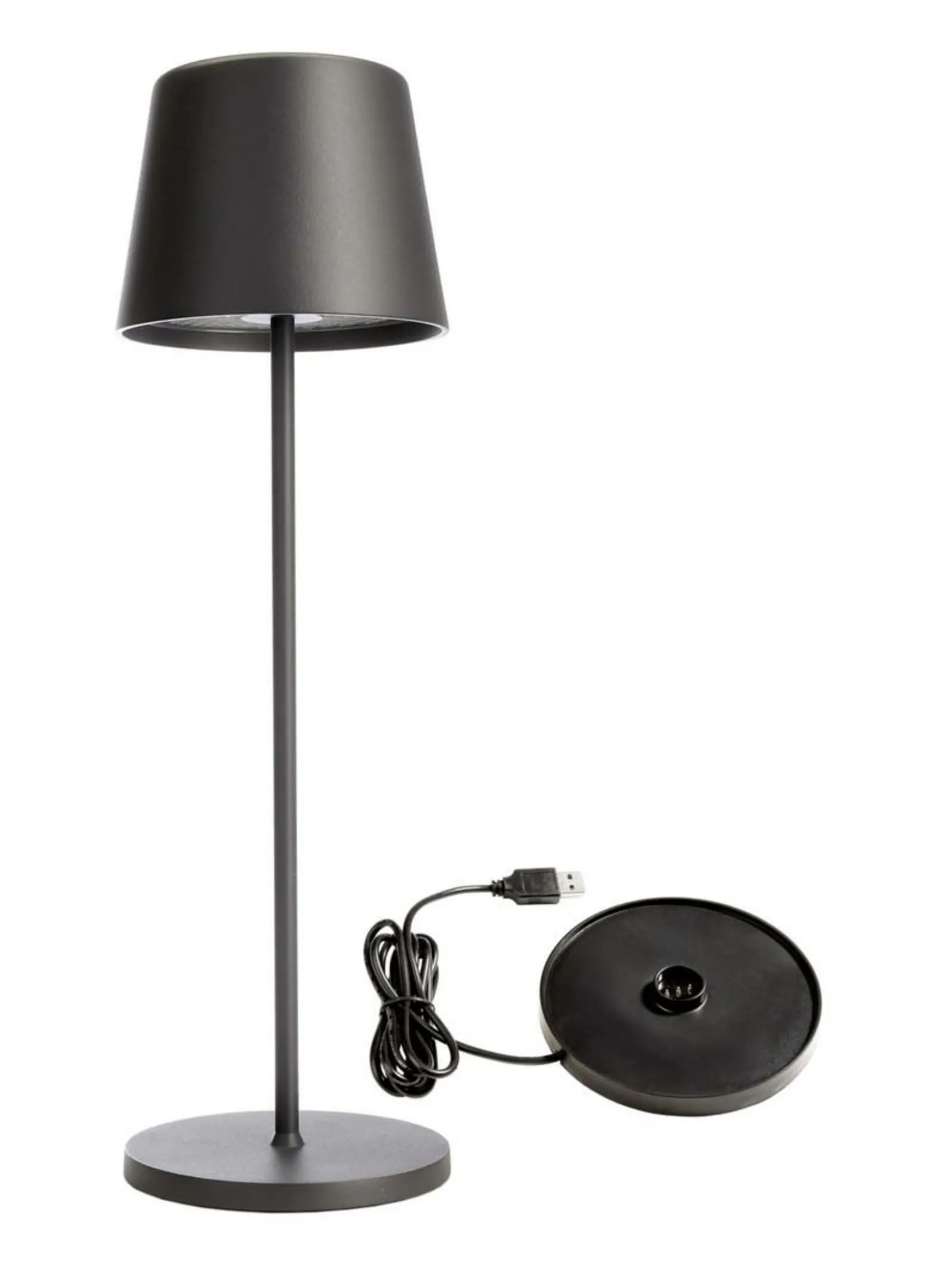 IMPR 620201 Deko-Light nabíjecí svítidlo - sada Canis šedá + nabíjecí základna - DEKOLIGHT