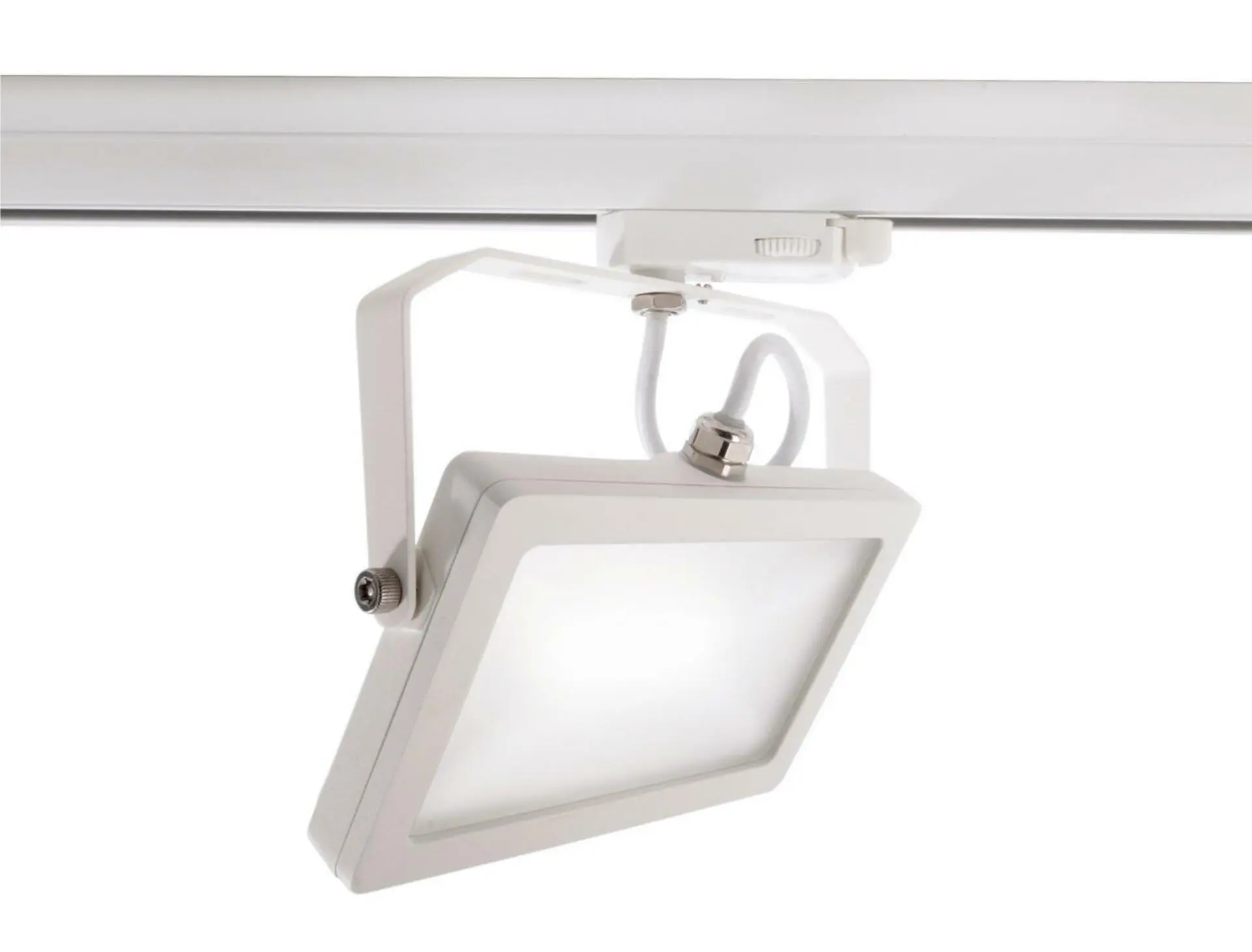 VÝPRODEJ VZORKU Deko-Light kolejnicový systém 3-fázový 230V Flood SMD, 15 W, 4000 K, bílá 220-240V AC/50-60Hz 15,00 W 4000 K bílá RAL 9016 192 mm 707138