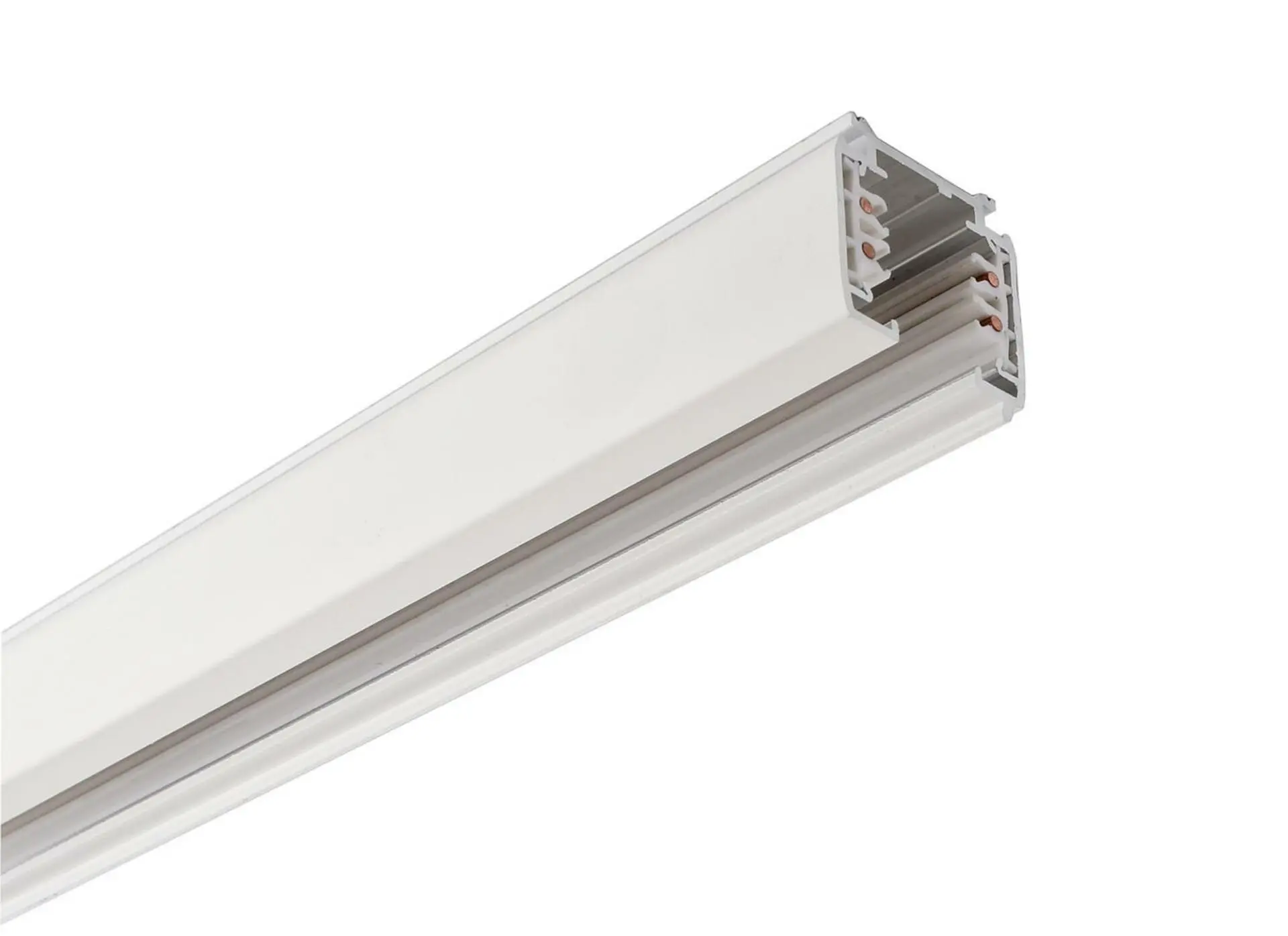 Deko-Light kolejnicový systém 3-fázový 230V D Line přisazená lišta 1m 220-240V AC/50-60Hz bílá RAL 9016 1000  710000