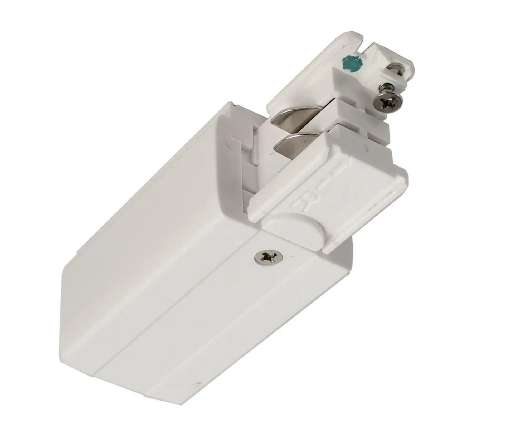 IMPR 710012 Deko-Light kolejnicový systém 3-fázový 230V D Line elektrické napájení pravé 230V bílá RAL 9016 98,5 - DEKOLIGHT