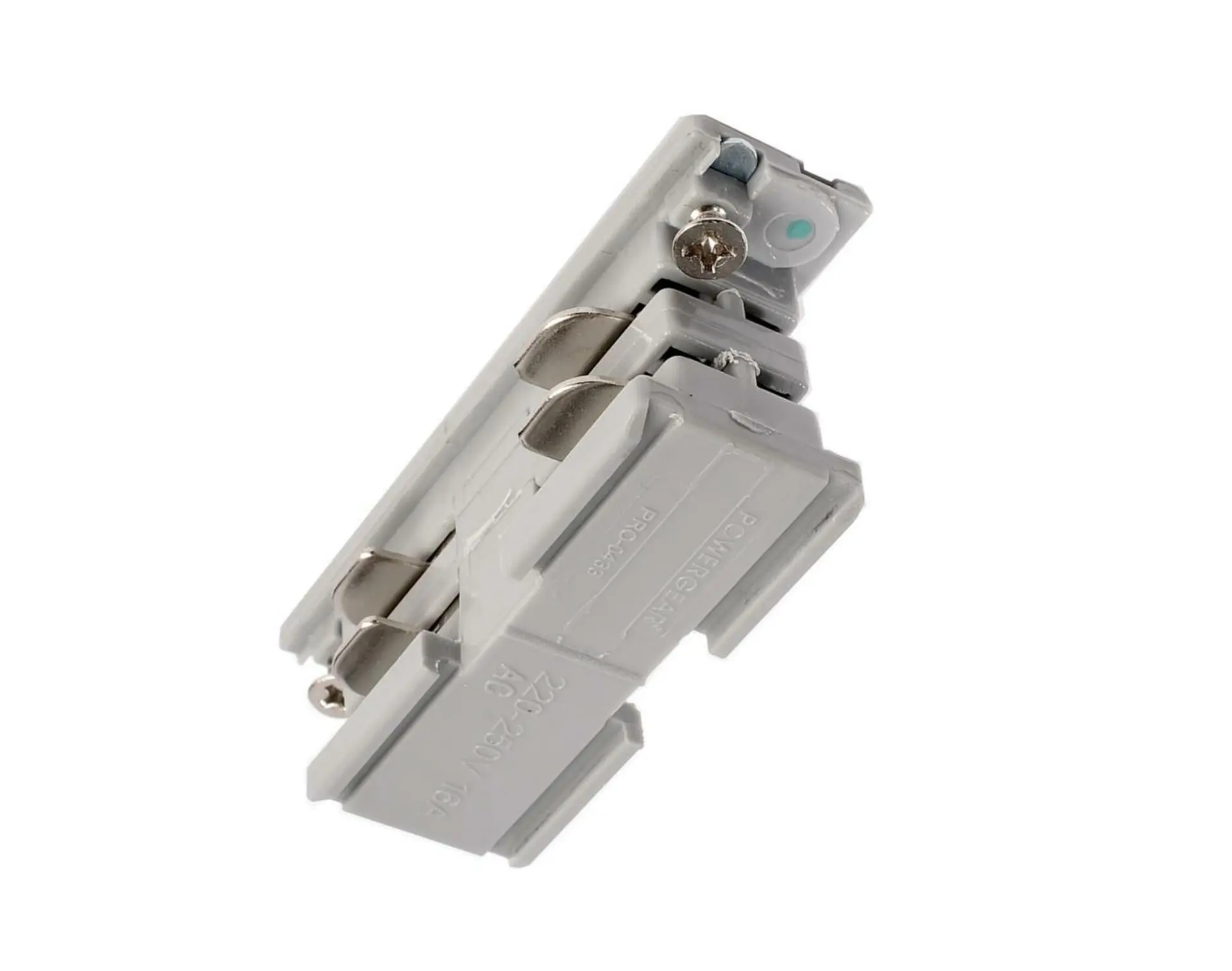 IMPR 710016 Deko-Light kolejnicový systém 3-fázový 230V D Line elektrická spojka 230V šedá RAL 7040 68 - DEKOLIGHT
