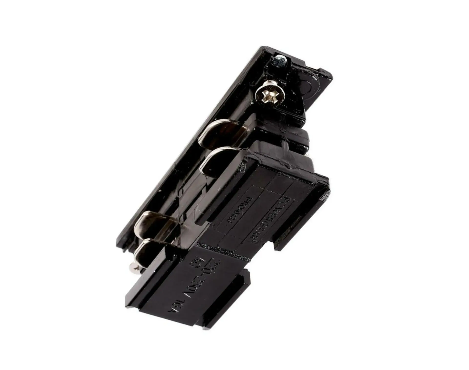 IMPR 710017 Deko-Light kolejnicový systém 3-fázový 230V D Line elektrická spojka 230V černá RAL 9011 68 - DEKOLIGHT