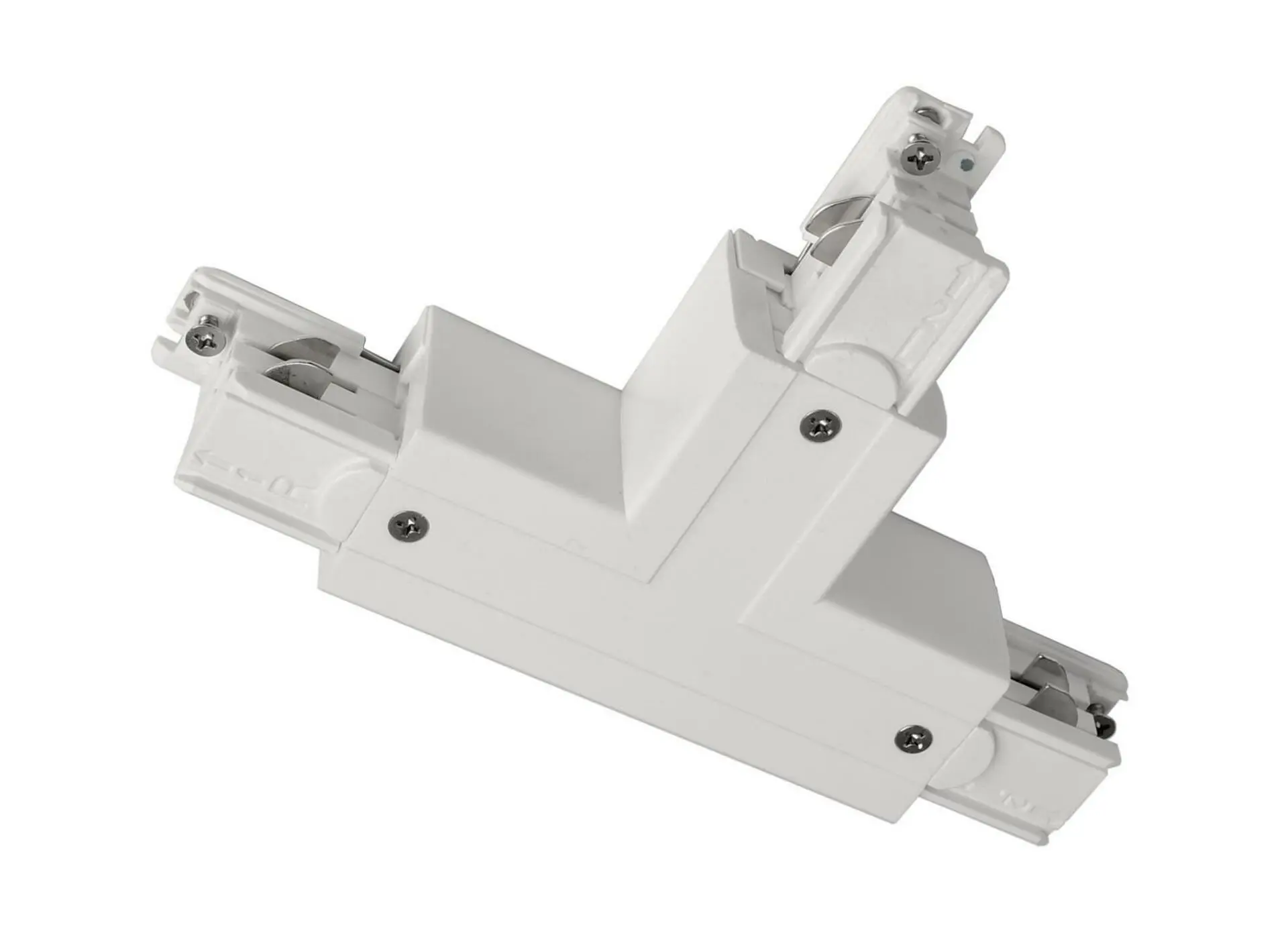 Deko-Light kolejnicový systém 3-fázový 230V D Line T-spojka levé-levé-pravé 220-240V AC/50-60Hz bílá RAL 9016 166 710027