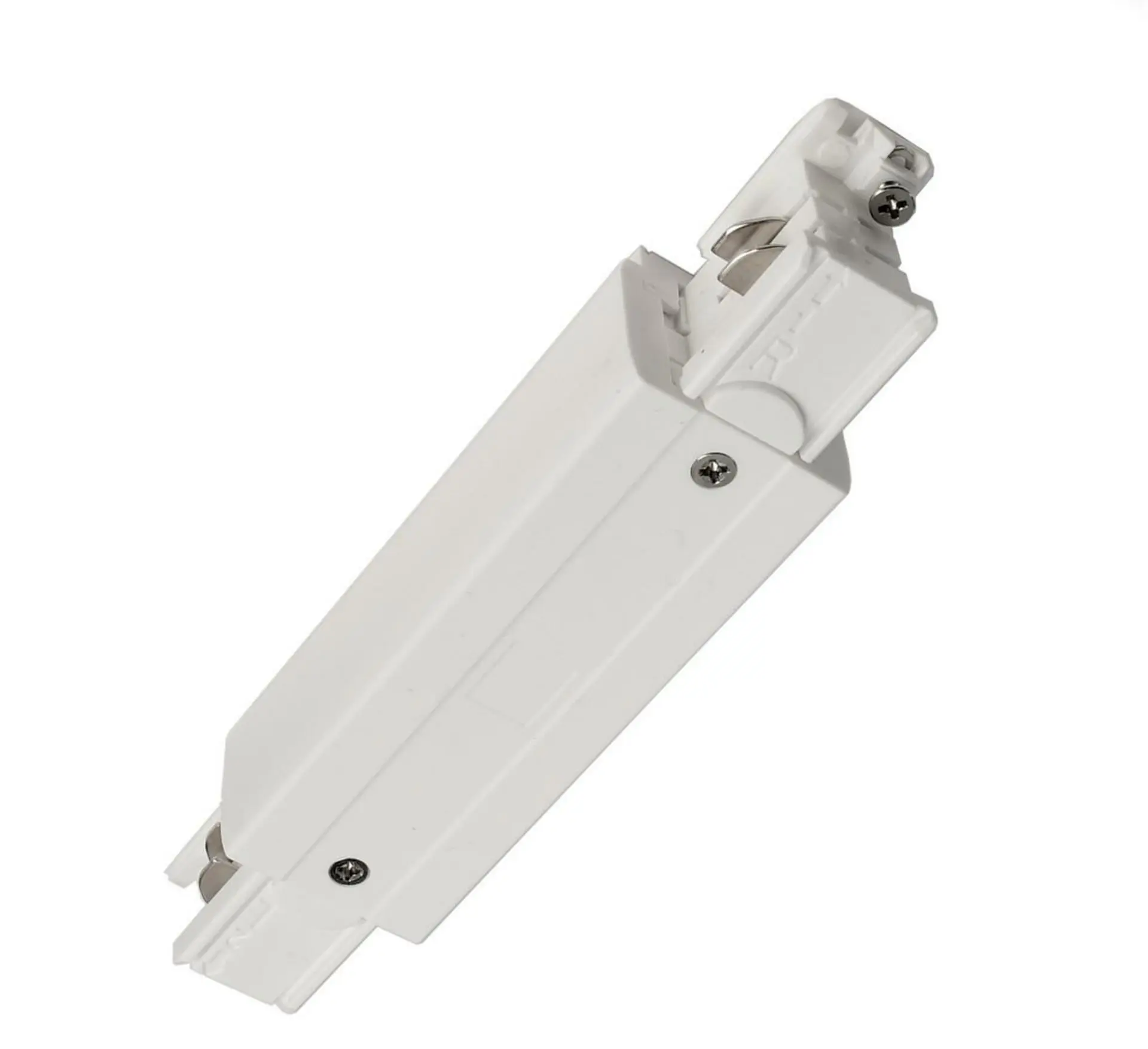 IMPR 710042 Deko-Light kolejnicový systém 3-fázový 230V D Line elektrické prodlužovací spojení možnost napájení levé-pravé 230V bílá RAL 9016 166 - DEKOLIGHT