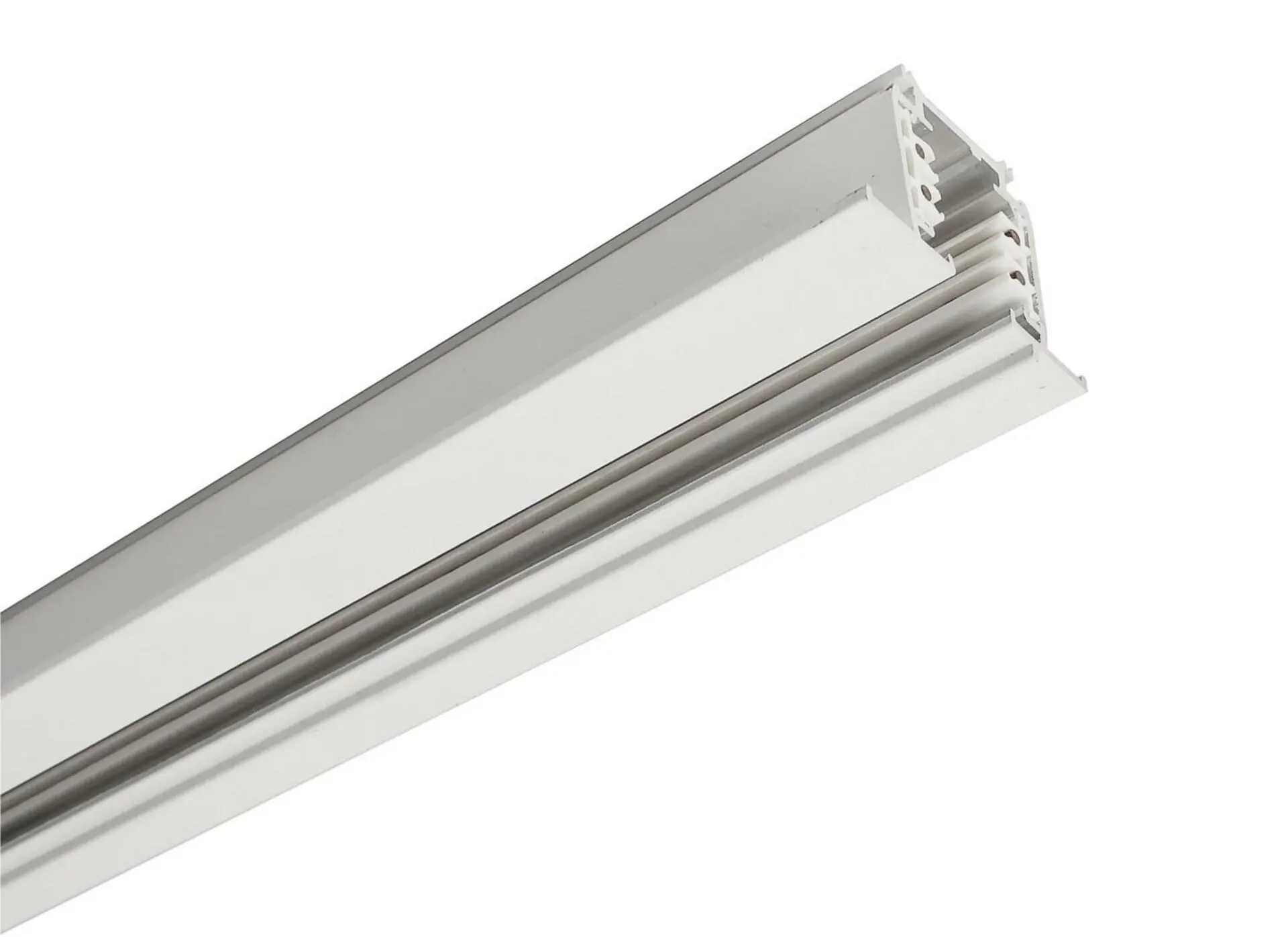Deko-Light kolejnicový systém 3-fázový 230V D Line přisazená lišta s křídly 2m 220-240V AC/50-60Hz bílá RAL 9016 2000  710070
