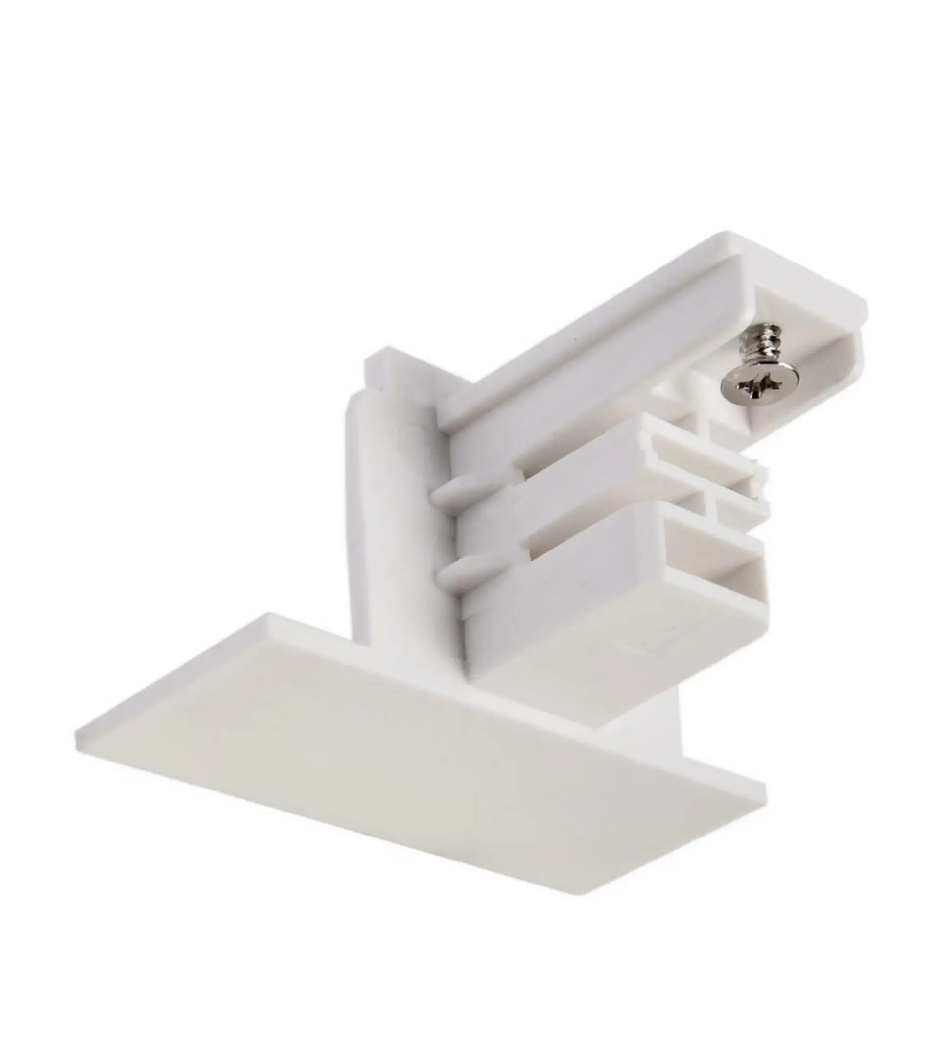 IMPR 710103 Deko-Light 3-fázový kolejnicový systém, D Line koncovka pro vestavnou kolejnici RAL 9010 bílá 56 mm - DEKOLIGHT