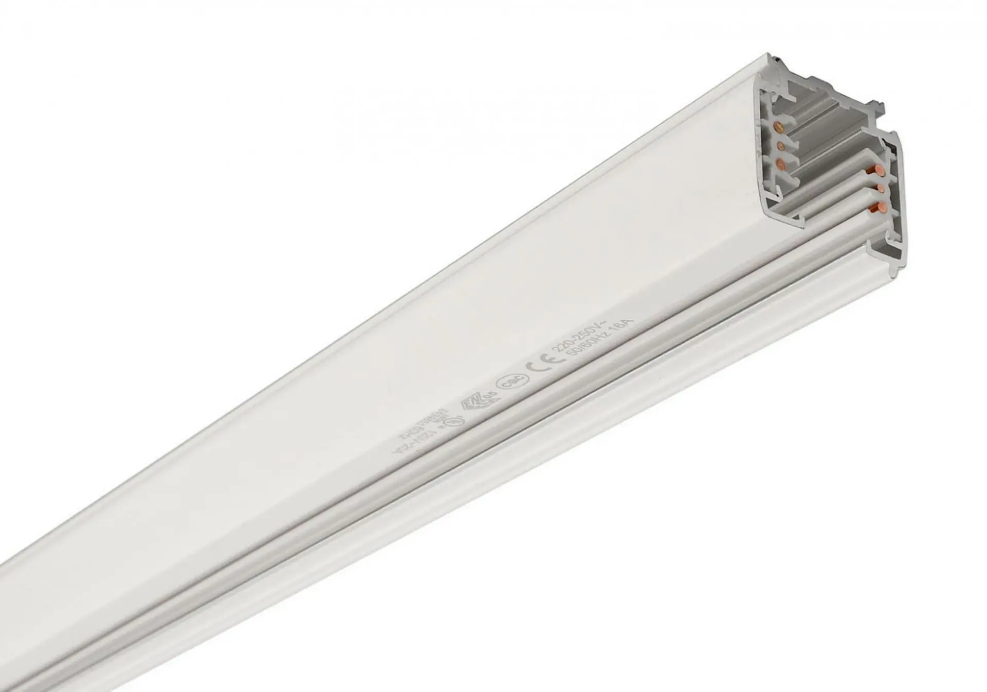 Deko-Light 3-fázový kolejnicový systém - D Line DALI přisazená kolejnice 3m, bílá 710504