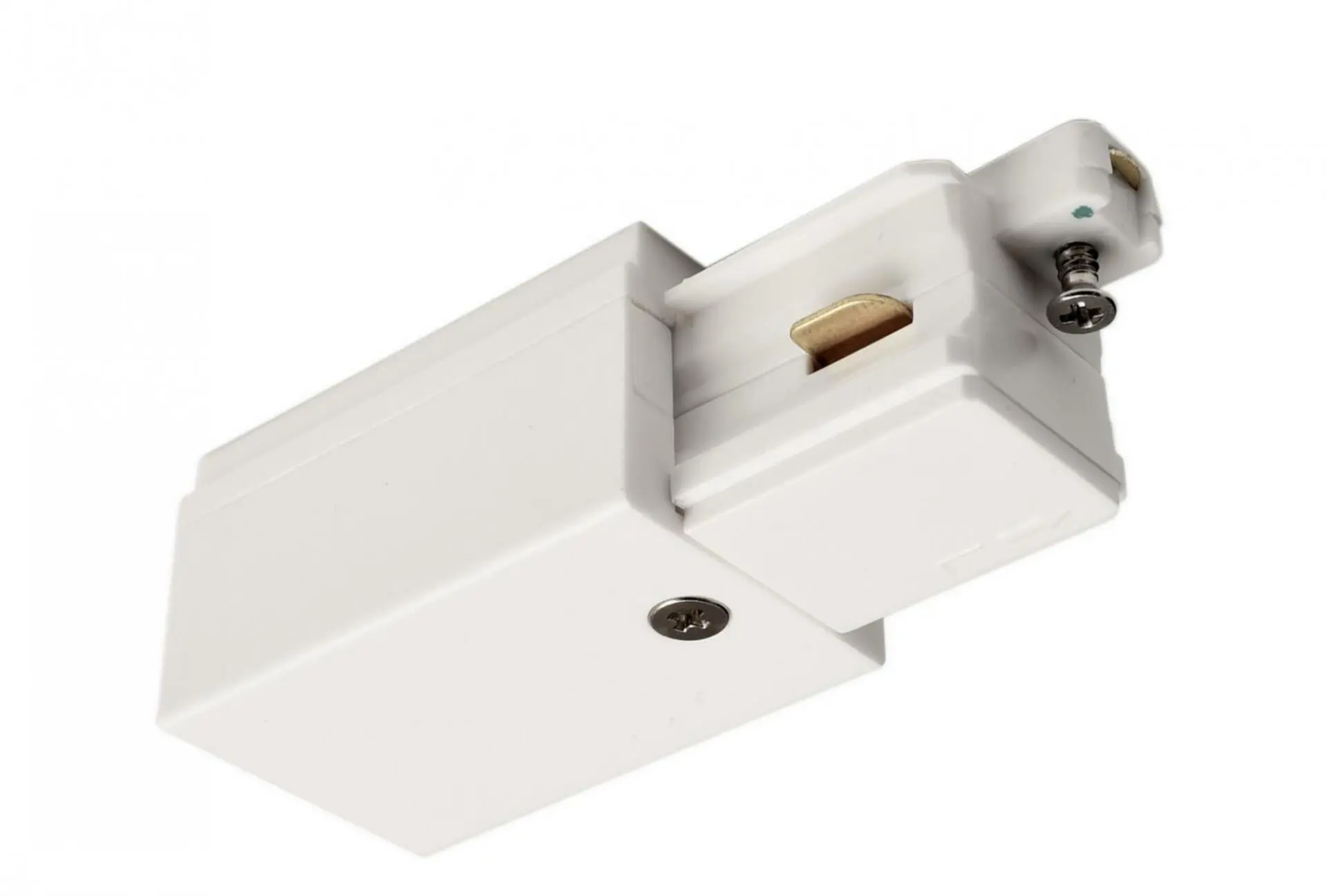IMPR 720006 Deko-Light 1-fázový kolejnicový systém, D One napájení, levé, 220-240V bílá RAL 9016 71 mm - DEKOLIGHT