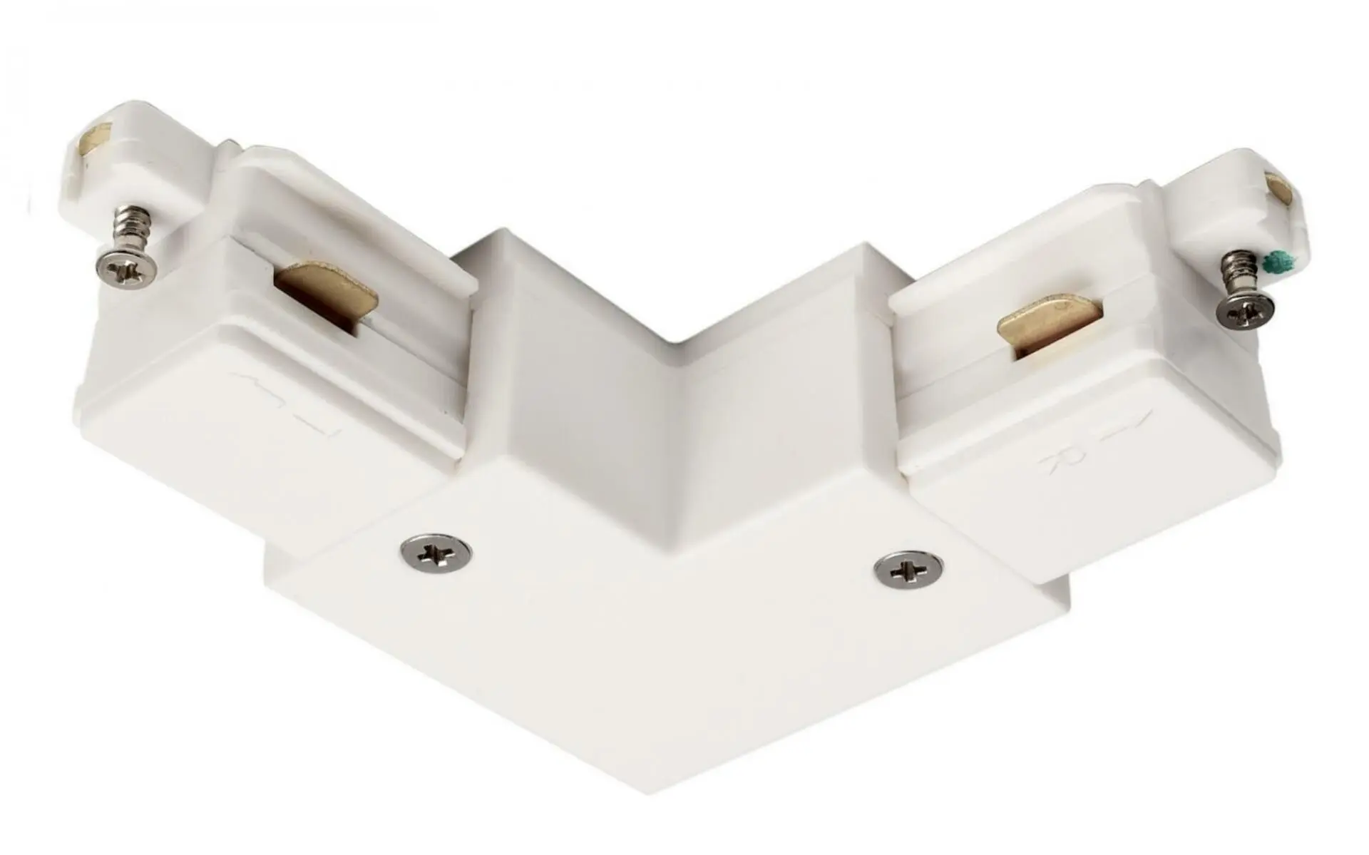 IMPR 720018 Deko-Light 1-fázový kolejnicový systém, D One 90°-spojka, pravé, 220-240V bílá RAL 9016 73 mm - DEKOLIGHT