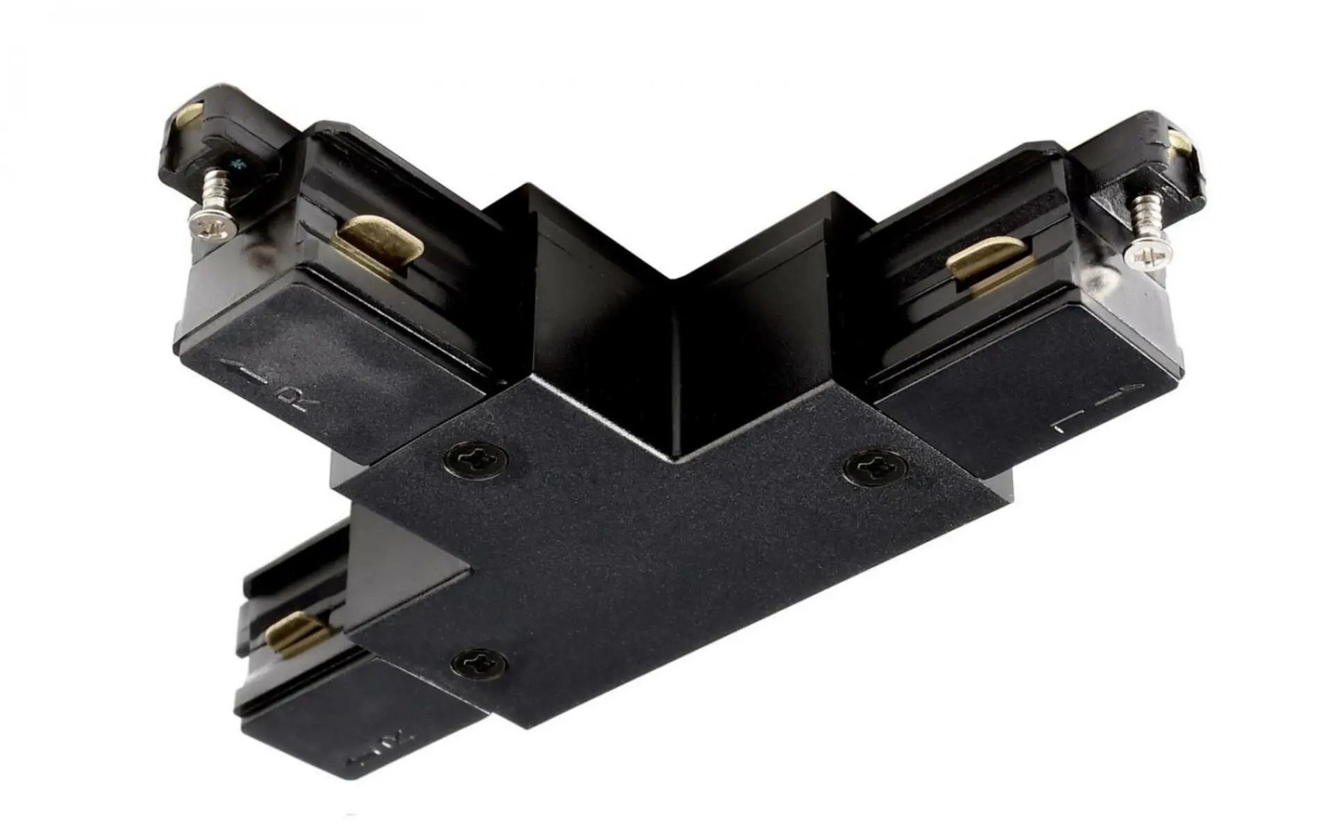 IMPR 720021 AKCE - Deko-Light 1-fázový kolejnicový systém, D One T-spojka, levé-pravé-pravé, 220-240V černá RAL 9011 121 mm
