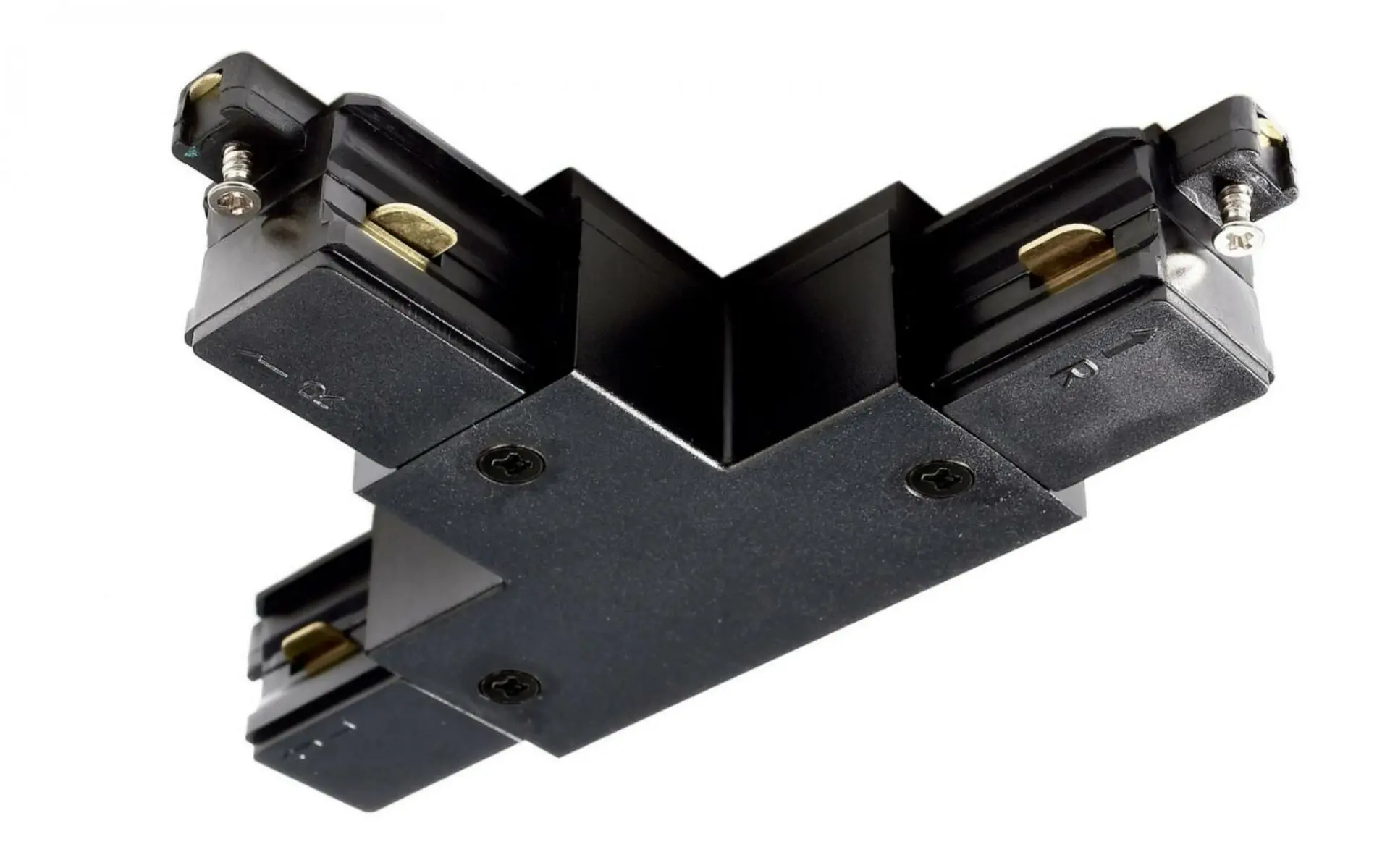 IMPR 720023 Deko-Light 1-fázový kolejnicový systém, D One T-spojka, pravé-pravé-levé, 220-240V černá RAL 9011 121 mm - DEKOLIGHT