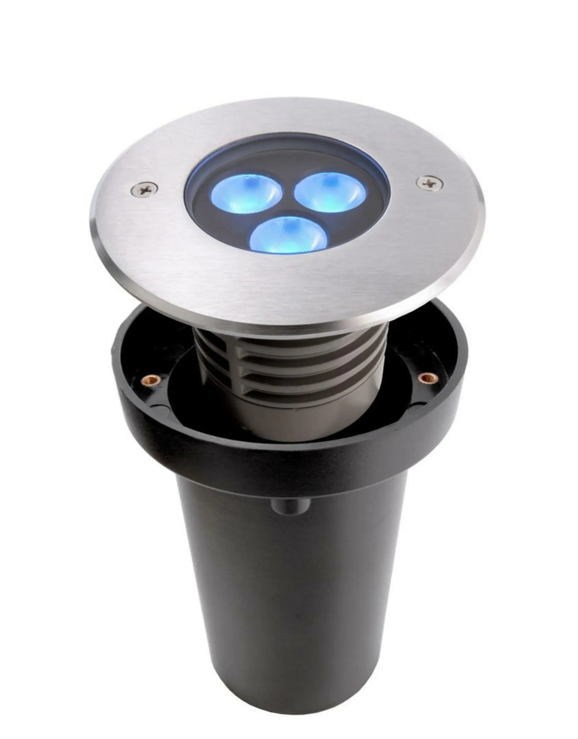 IMPR 730276 Zemní zápustné svítidlo III stříbrná 6W LED RGB 460-630nm pojezdové - DEKOLIGHT