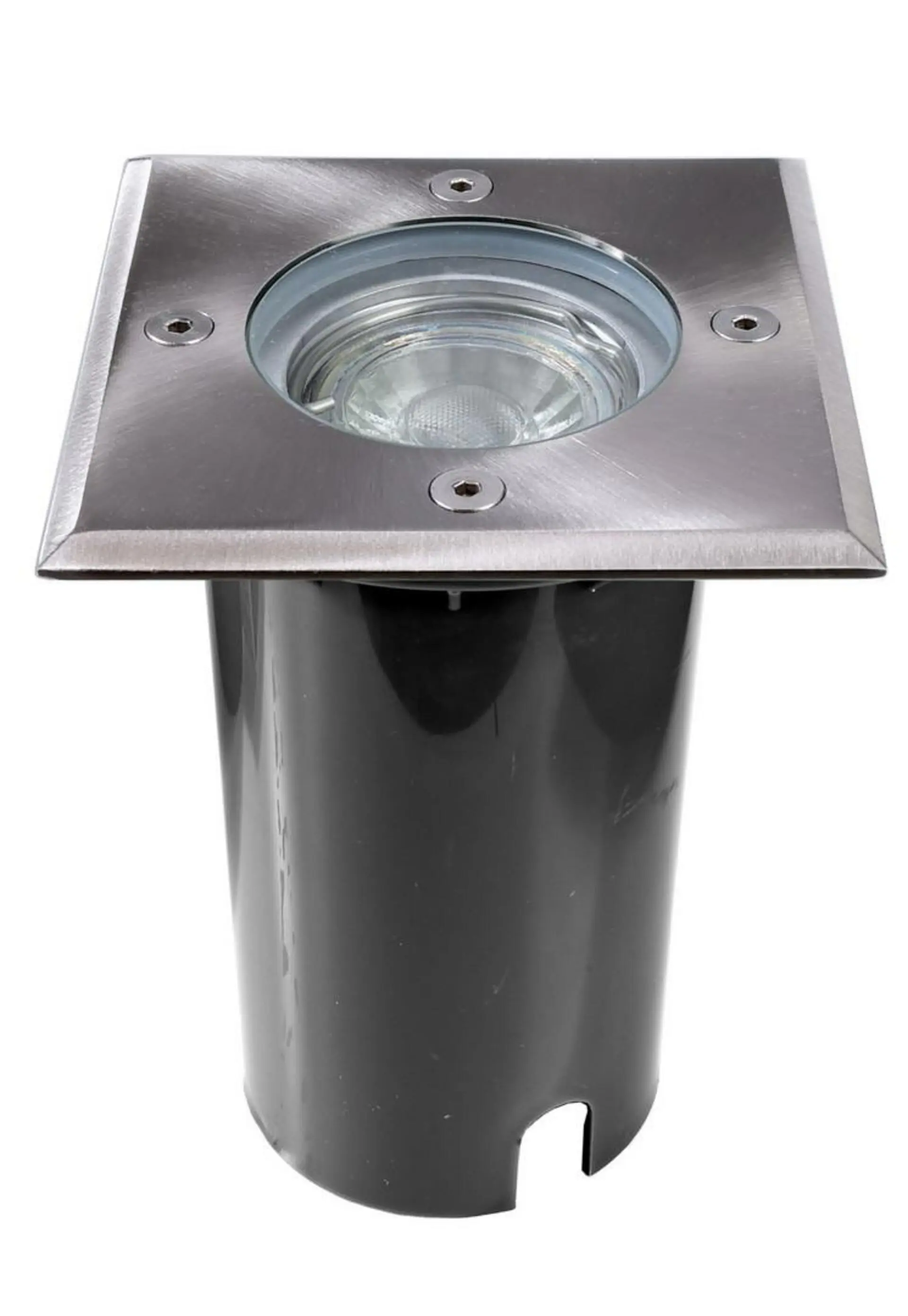 IMPR 730475 Deko-Light zemní svítidlo Aton hranaté 220V GU10 7W stříbrné - DEKOLIGHT