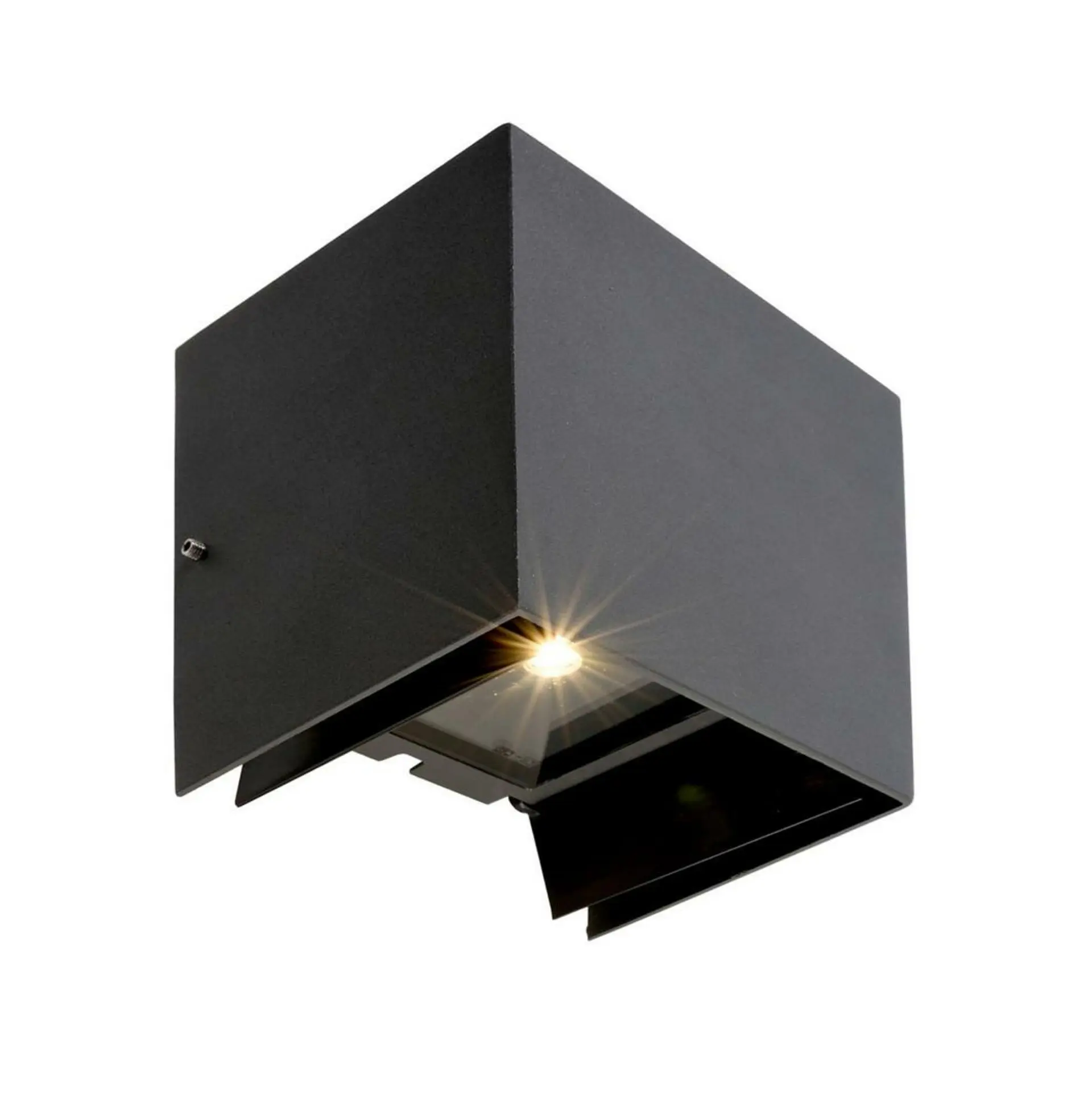 IMPR 731100 KapegoLED nástěnné přisazené svítidlo Arcturus II 230V 6W 3000 K 200 lm 140 mm tmavěšedá - DEKOLIGHT