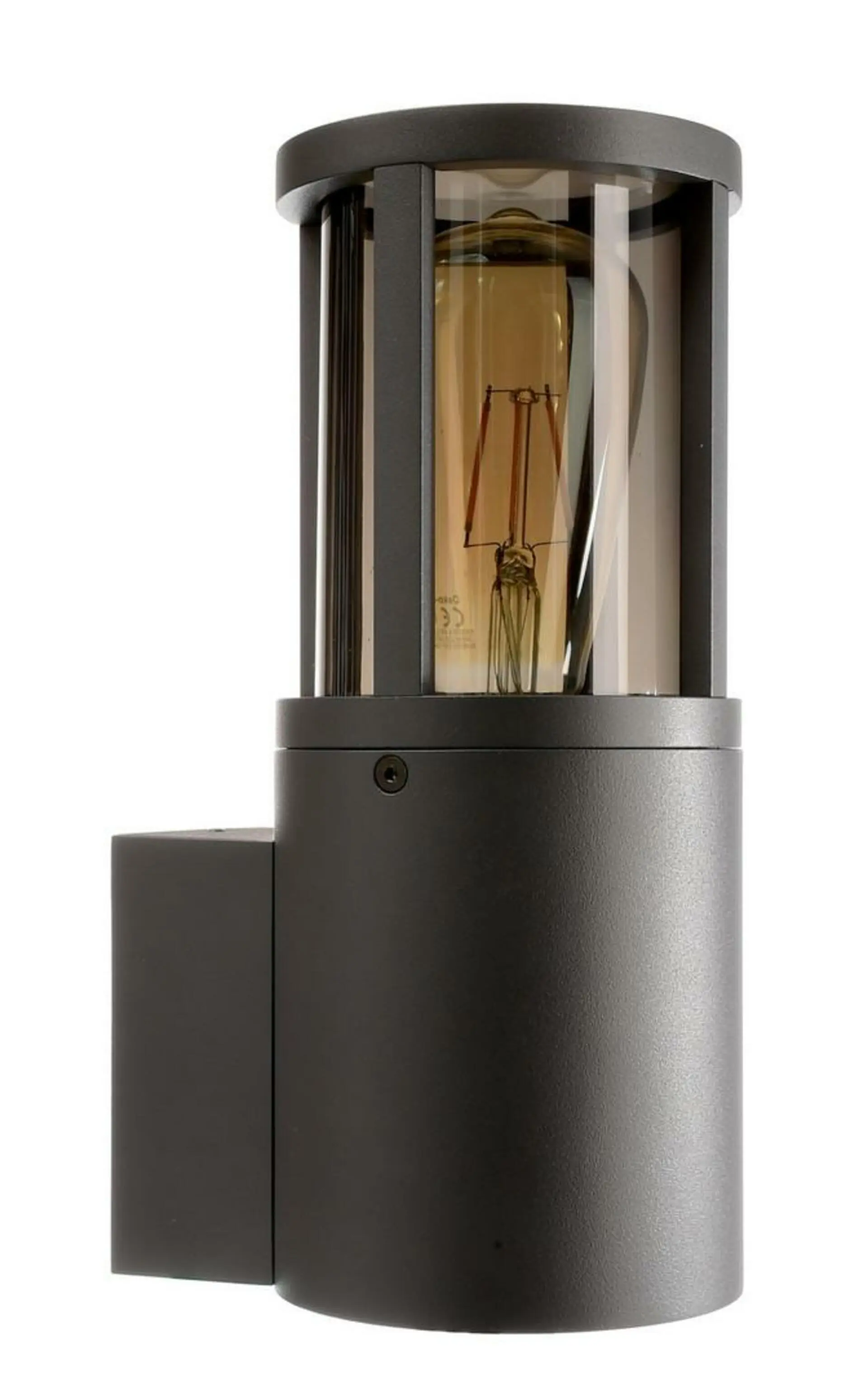 Deko-Light nástěnné přisazené svítidlo - Facado II kulaté tónované, 1x max 20 W, šedá 731153