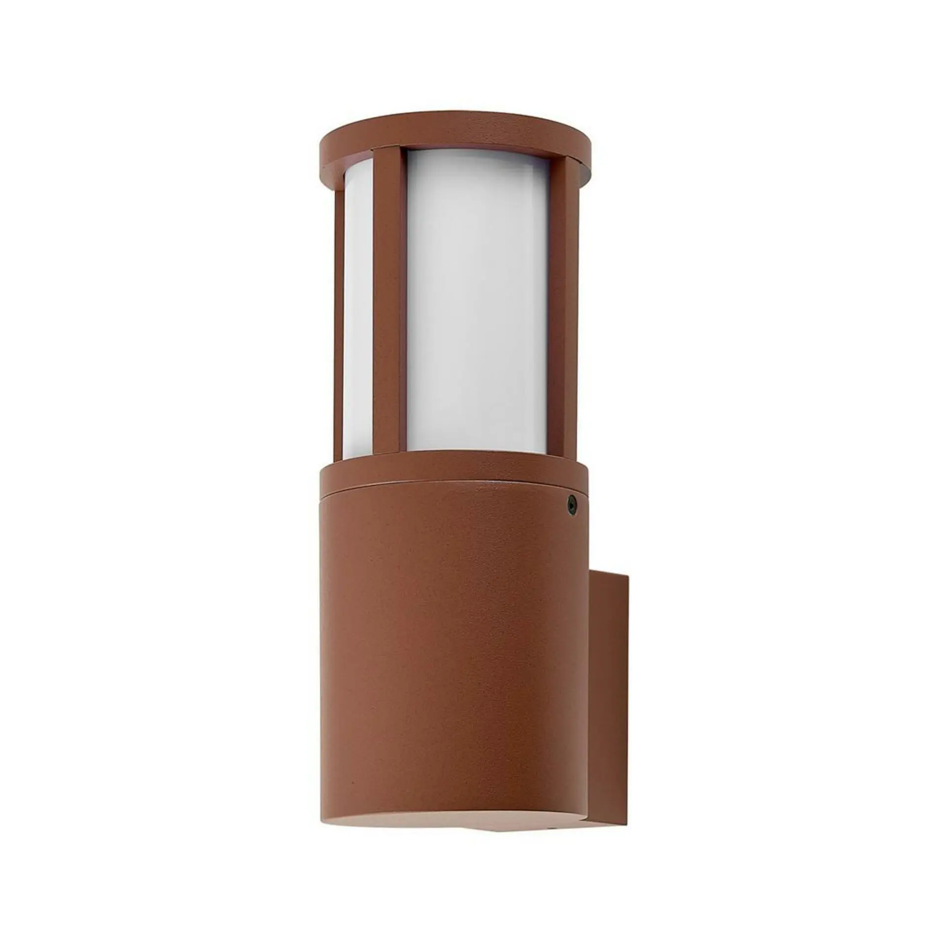 Deko-Light nástěnné přisazené svítidlo - Facado II kulaté opal, 1x max 20 W, rezavá 731156