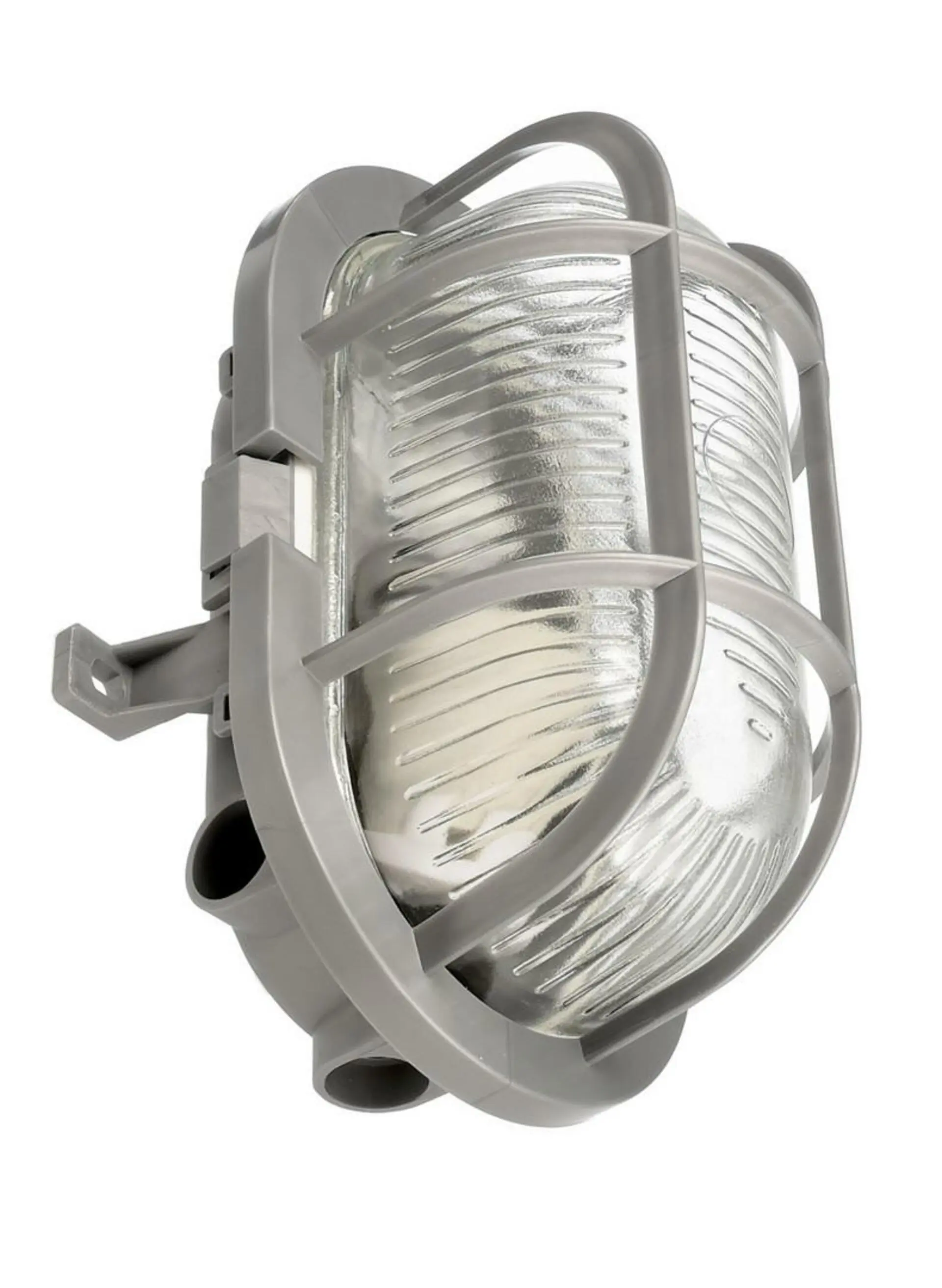Deko-Light stropní a nástěnné přisazené svítidlo - Syrma Oval, 1x max. 42 W E27, šedá 731167
