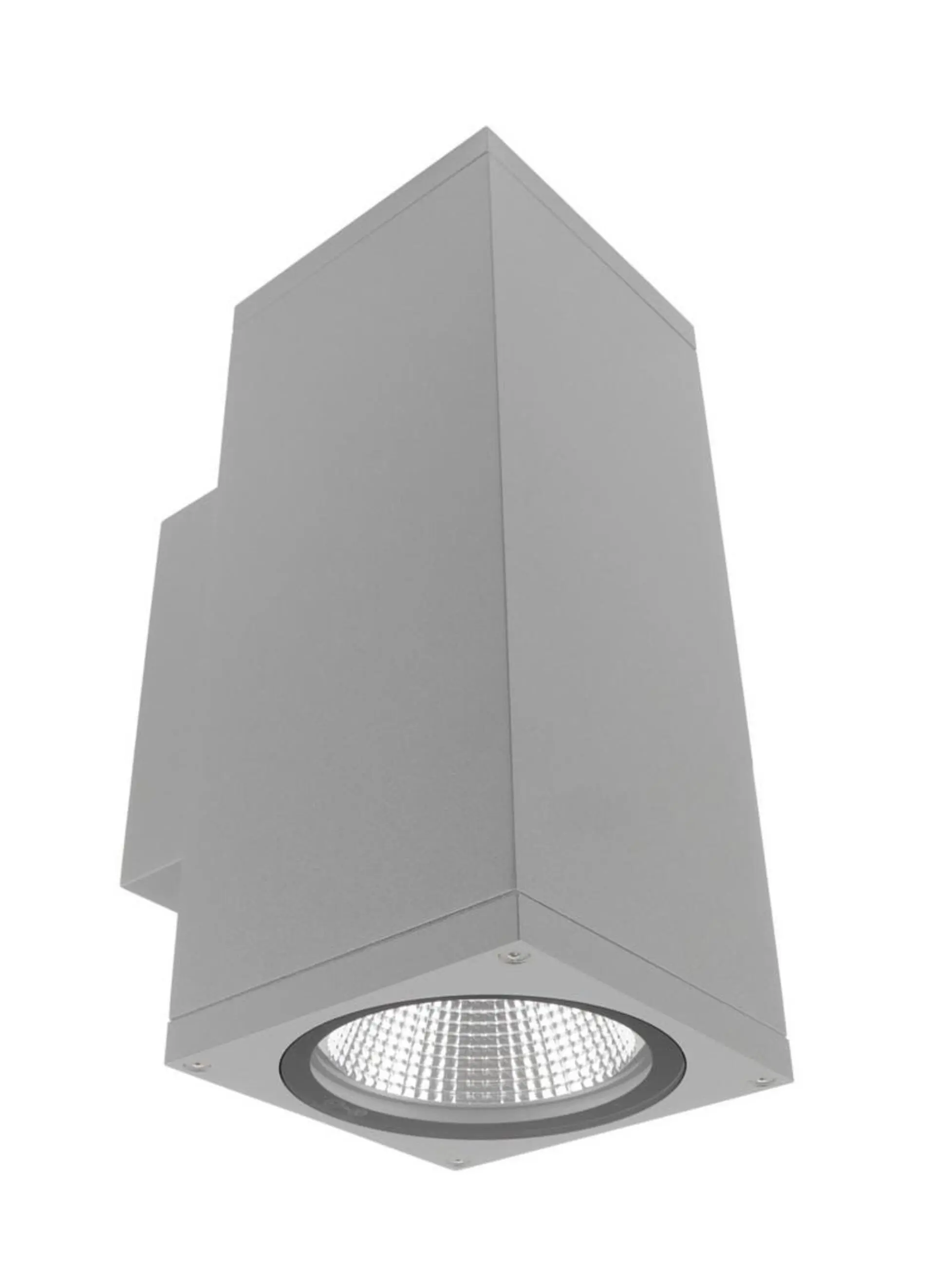 IMPR 731199 Deko-Light nástěnné přisazené svítidlo - ShoreLine Pro hranaté Up+Down, 21 W, DIM, 3000/4000 K, světlešedá - DEKOLIGHT
