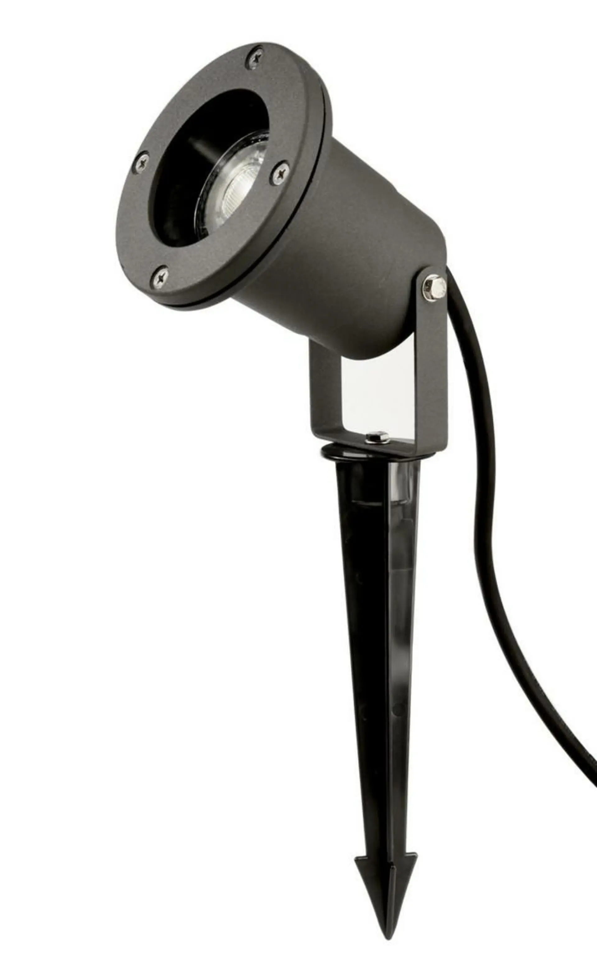 Deko-Light bodové svítidlo se zápichem - Spiky, 100mm, 1x 35 W GU10, šedá 732161