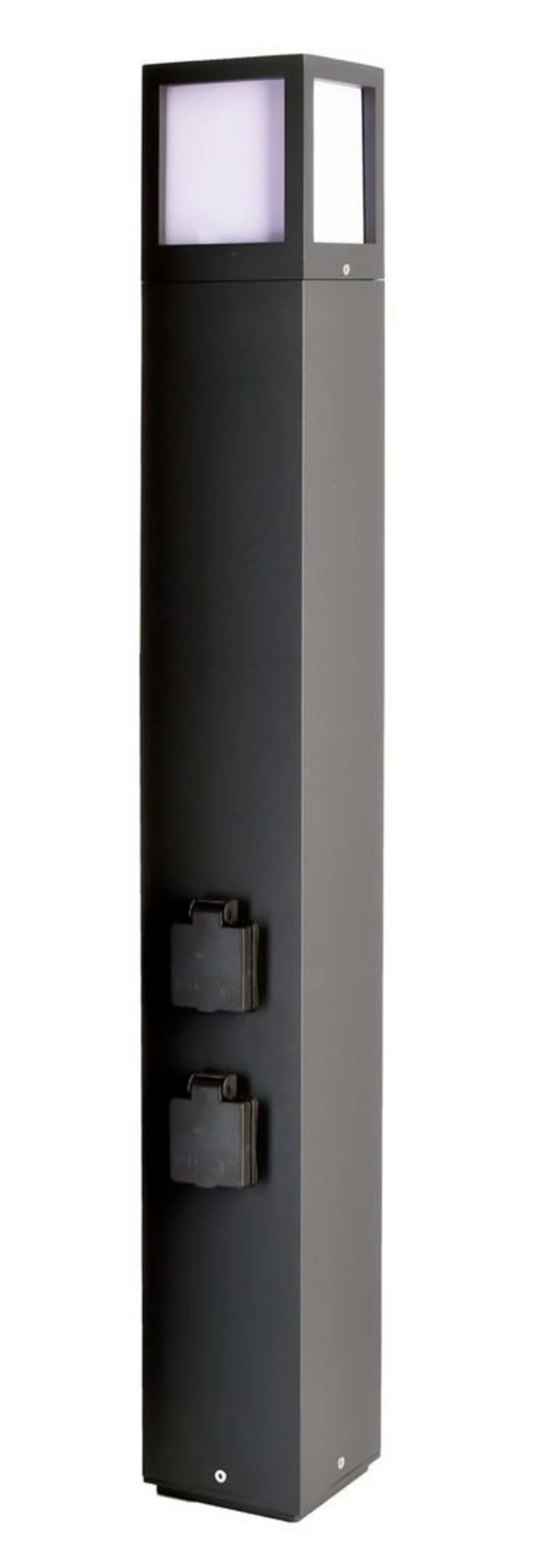 IMPR 733065 AKCE - Deko-Light stojací svítidlo Facado Socket 220-240V AC/50-60Hz E27 1x max. 20,00 W 1000 mm tmavěšedá - DEKOLIGHT
