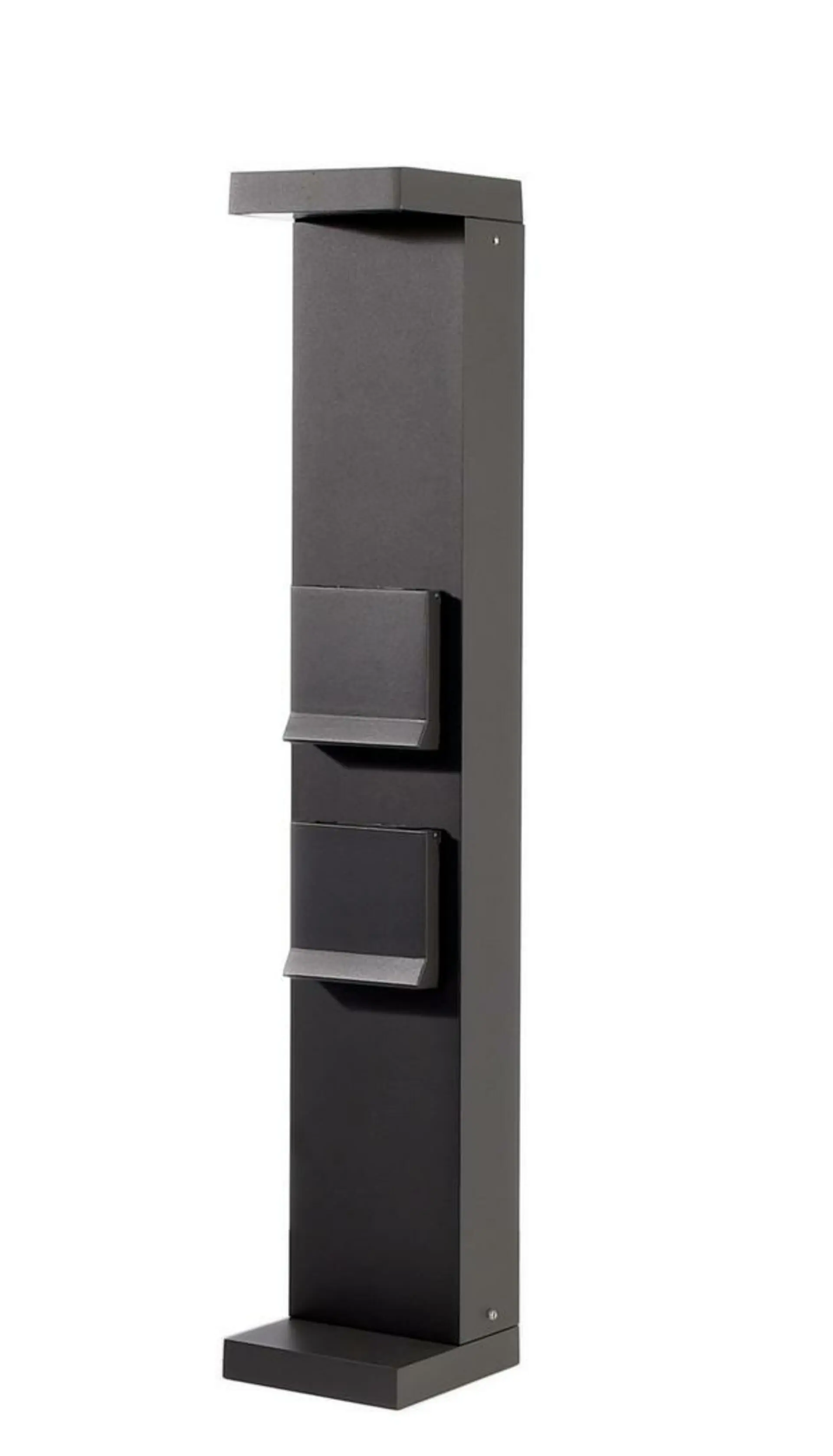 IMPR 733071 Deko-Light sloupek se zásuvkami Lerna 600 7,4W 3000/4000K 237lm 120mm tmavěšedá IP65 - DEKOLIGHT
