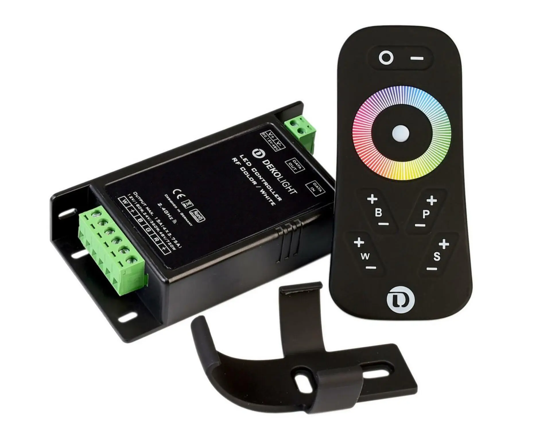 IMPR 843059 Deko-Light řídící jednotka RF Color & White Remote 12/24/48V DC rádiovédálkové ovladání 4 CH - DEKOLIGHT