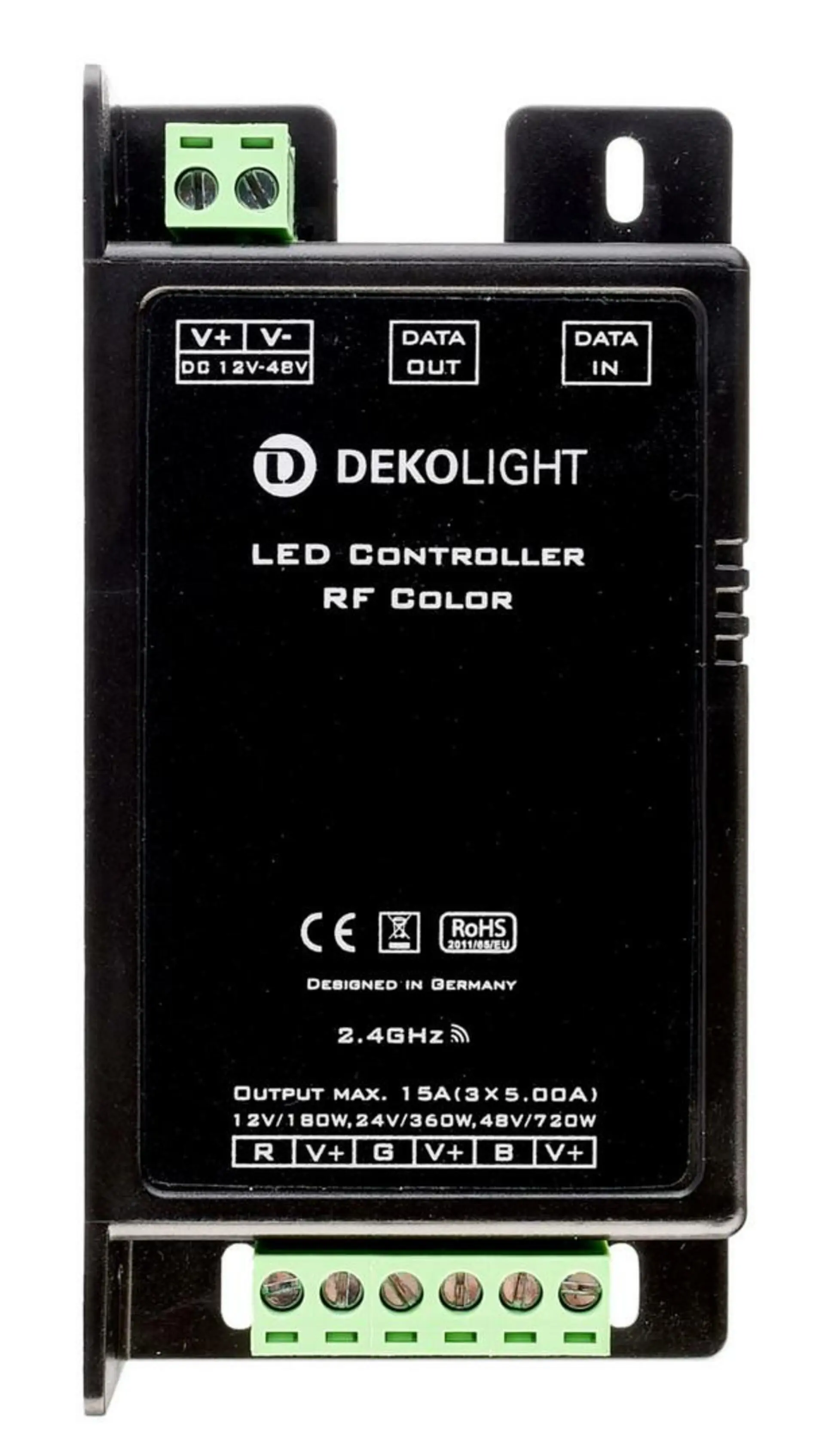 IMPR 843066 Deko-Light řídící jednotka RF Color 12/24/48V DC rádiovédálkové ovladání 3 CH - DEKOLIGHT