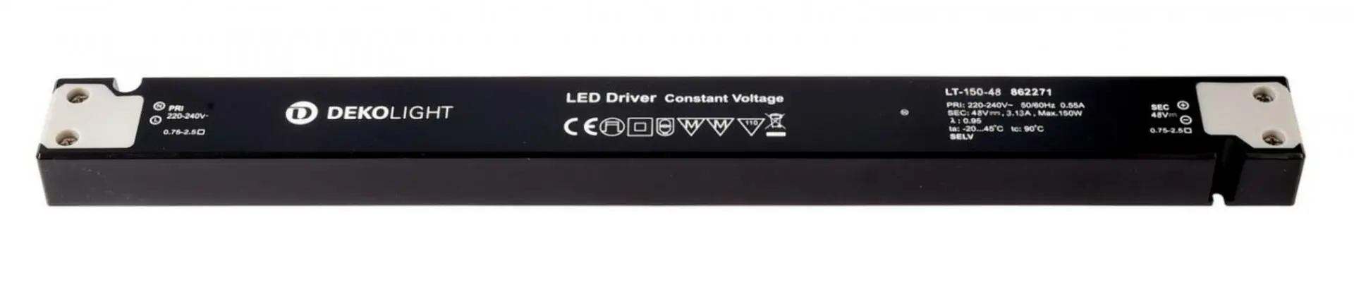 IMPR 862271 Deko-Light napájení (CV, DC) - LONG-FLAT, CV, LT-150-48 - DEKOLIGHT