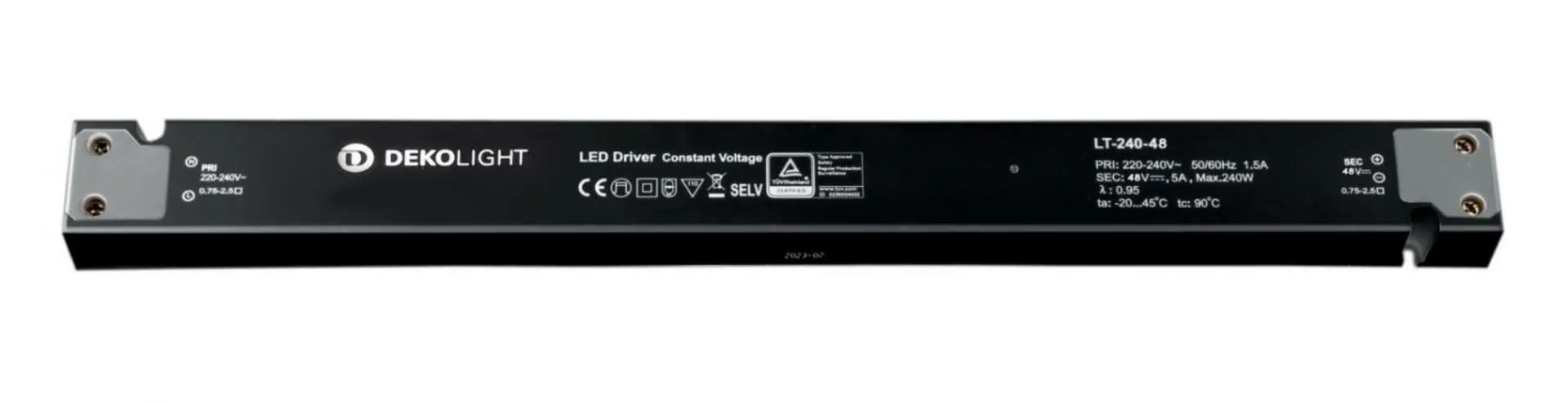 IMPR 862272 Deko-Light napájení (CV, DC) - LONG-FLAT, CV, LT-240-48 - DEKOLIGHT