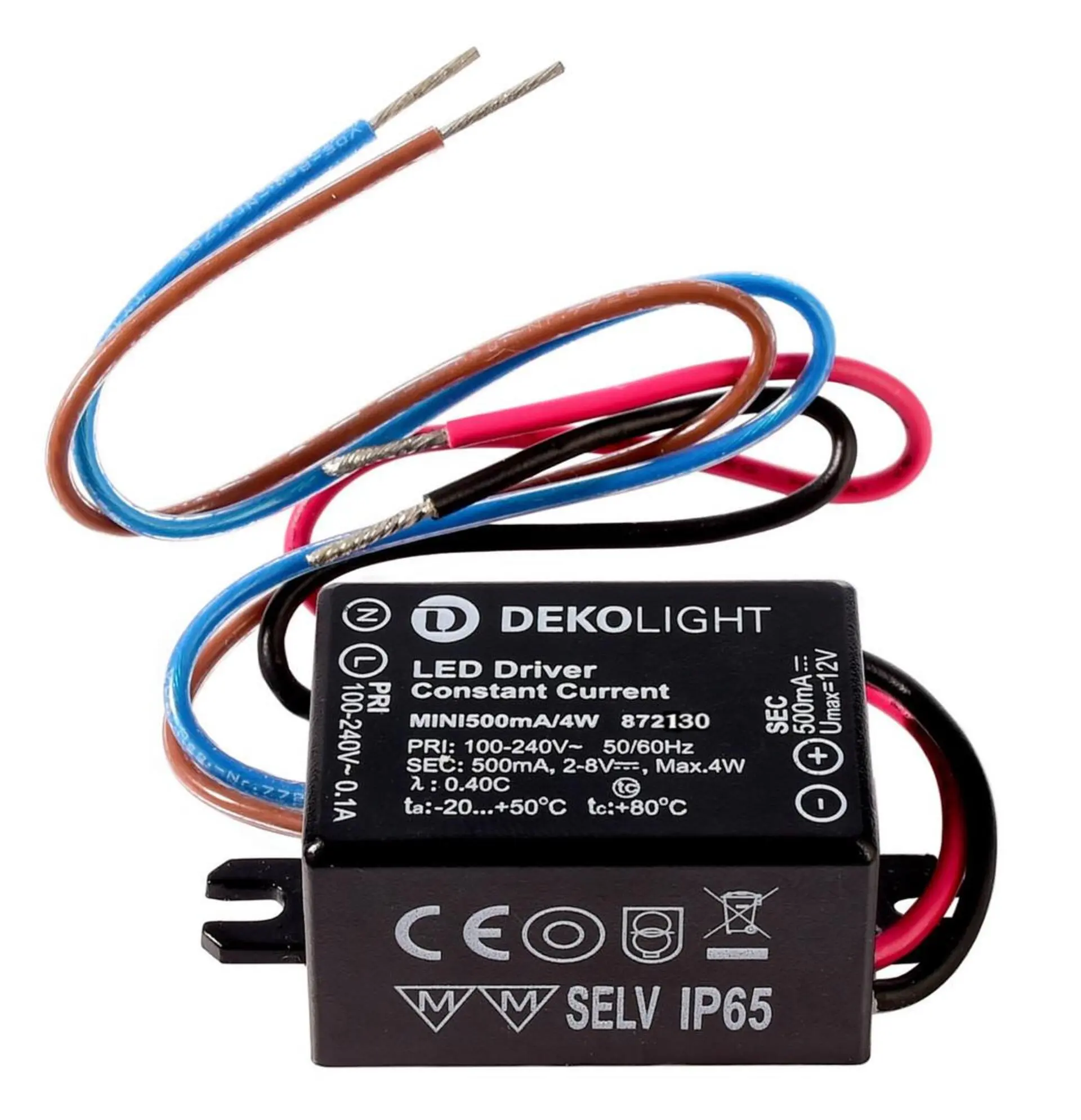 IMPR 872130 Deko-Light napájení - MINI, CC, 500mA/4W - DEKOLIGHT